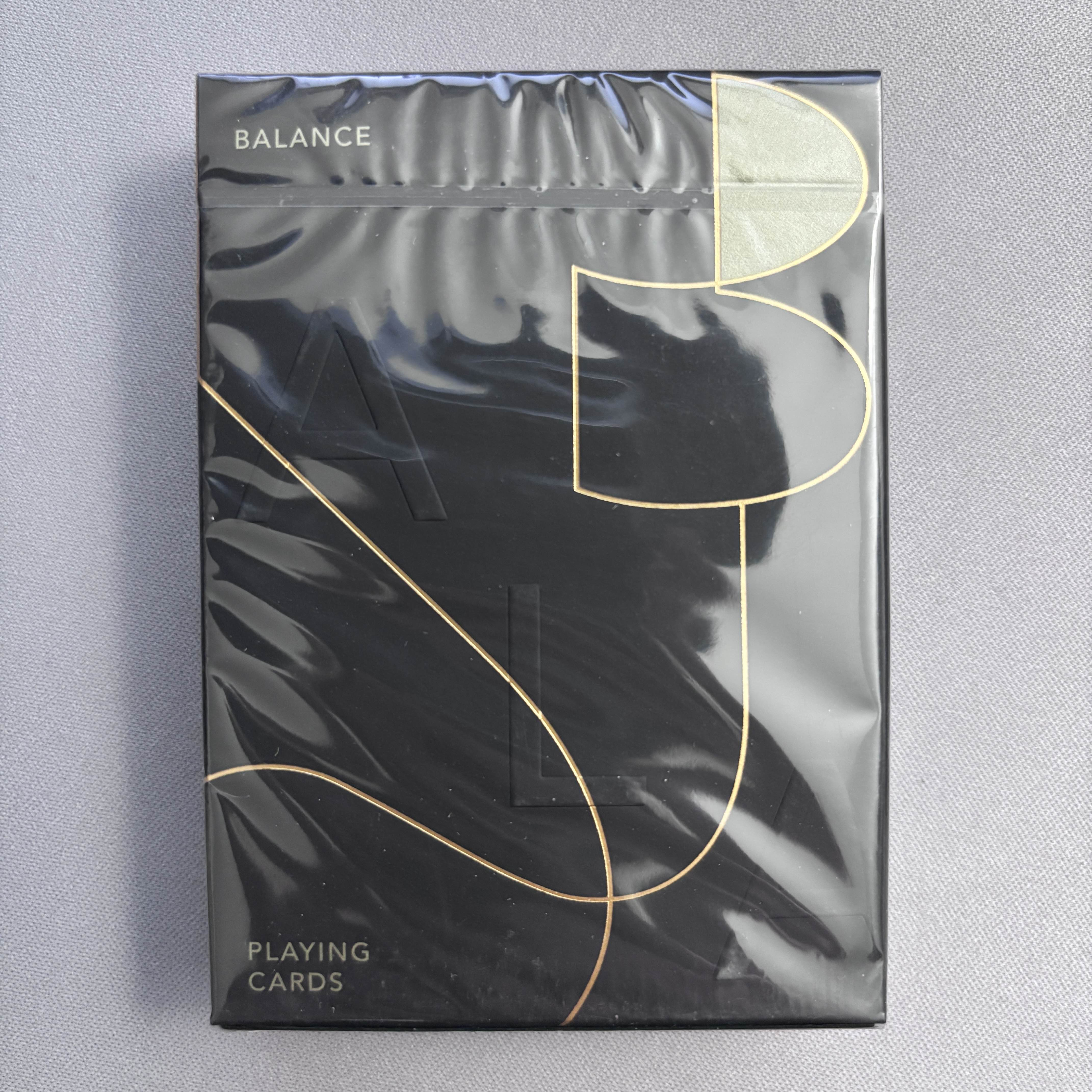 Balance (Black) Playing Cards