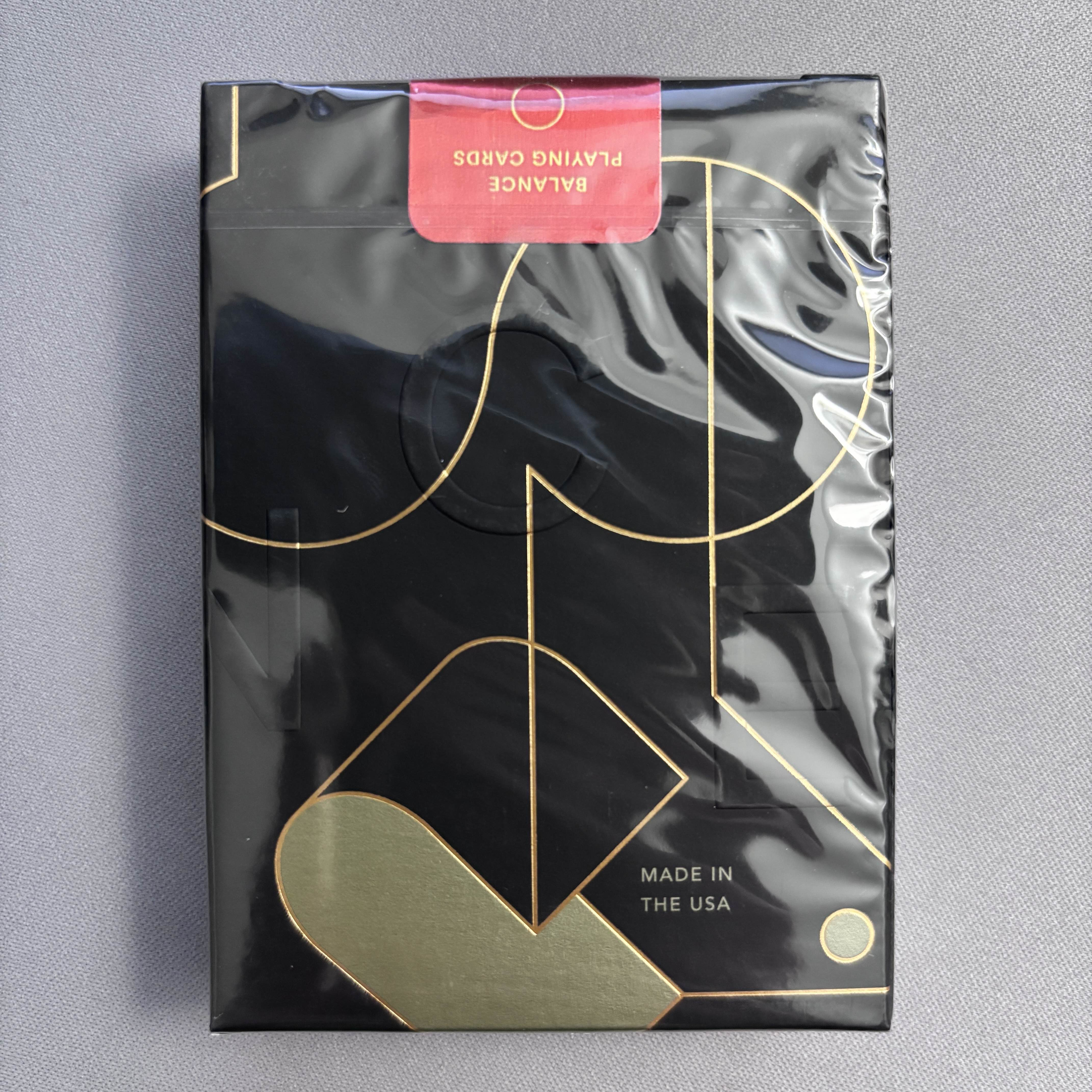 Balance (Black) Playing Cards