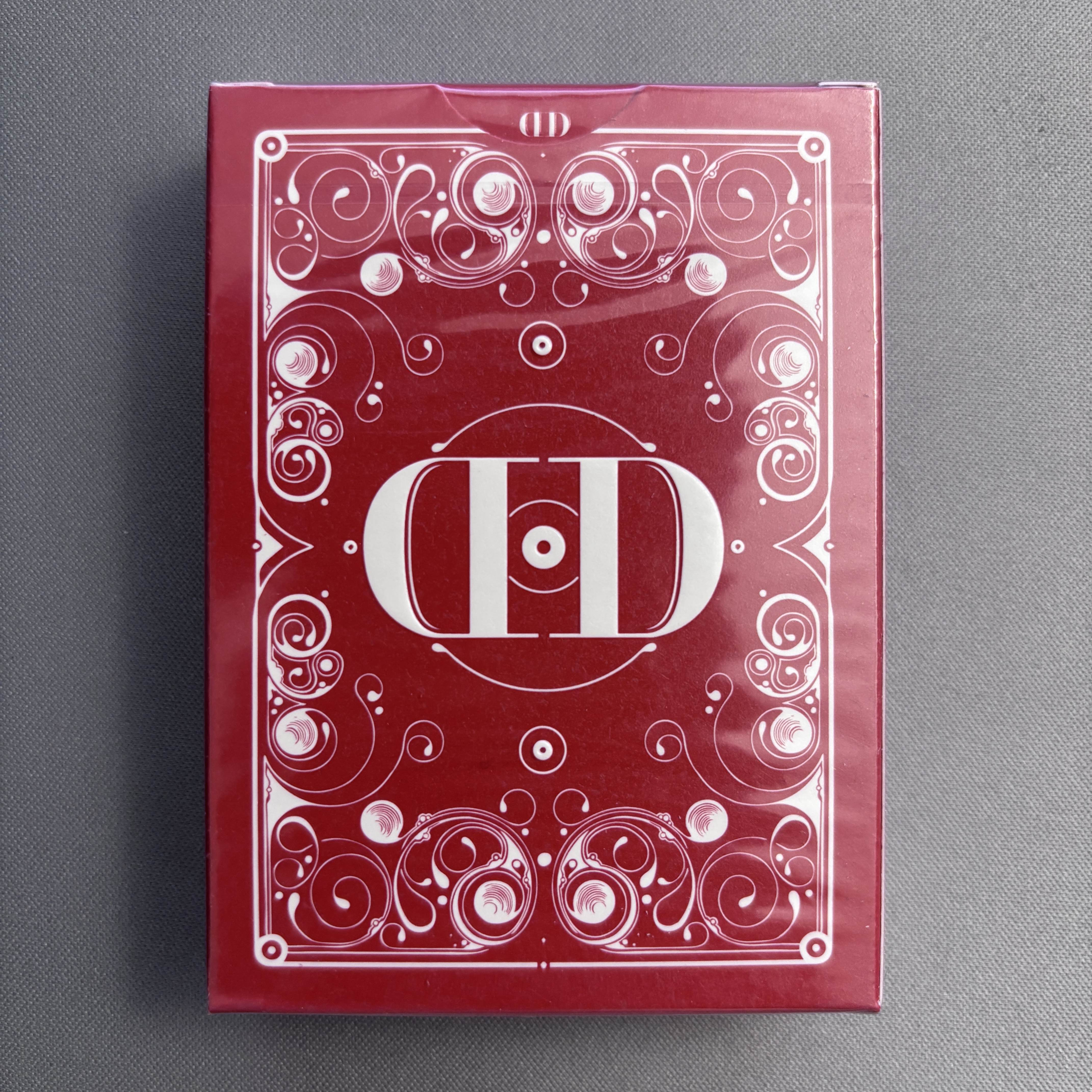 Smoke & Mirrors V8 (Red) Playing Cards