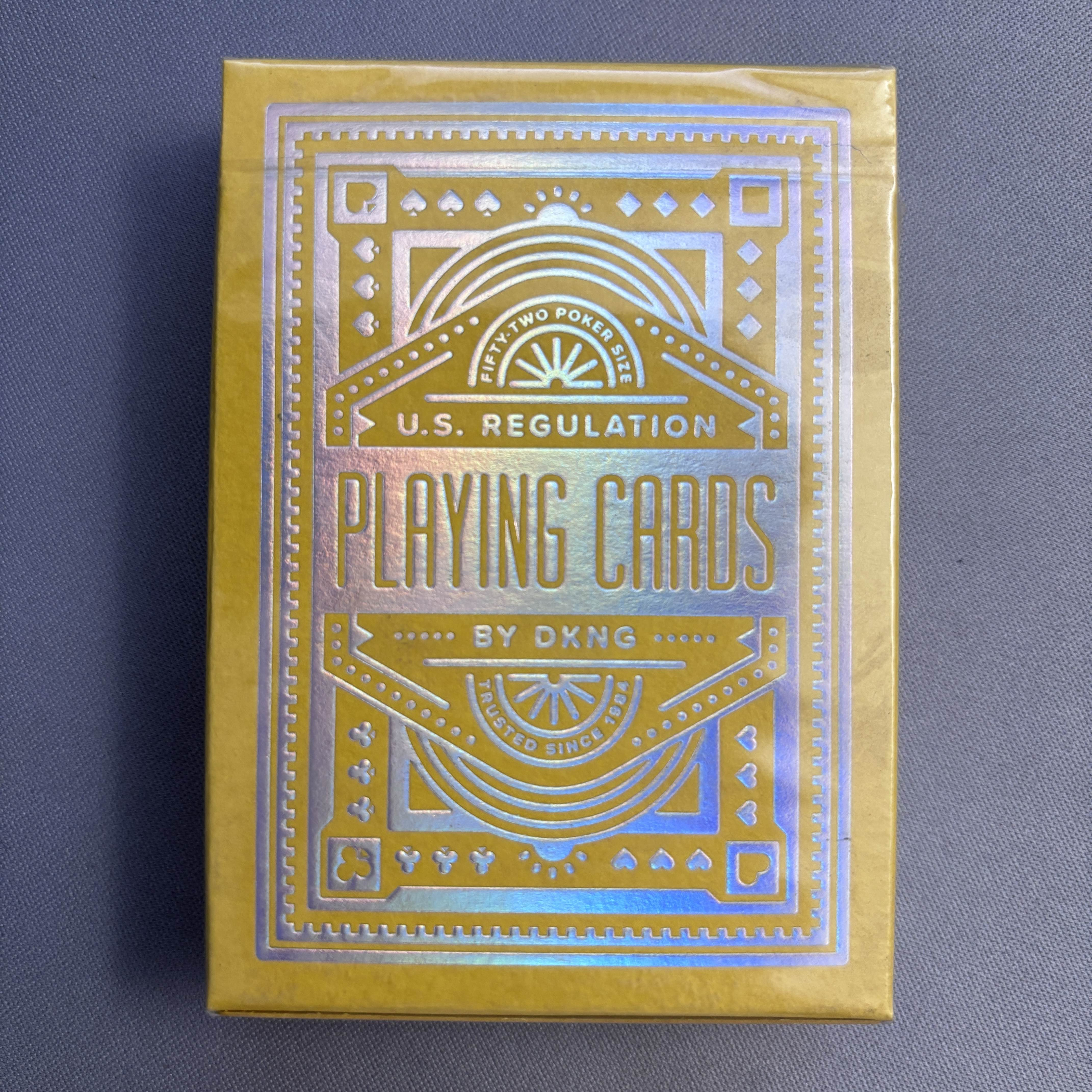 Rainbow Wheels (Yellow) Playing Cards