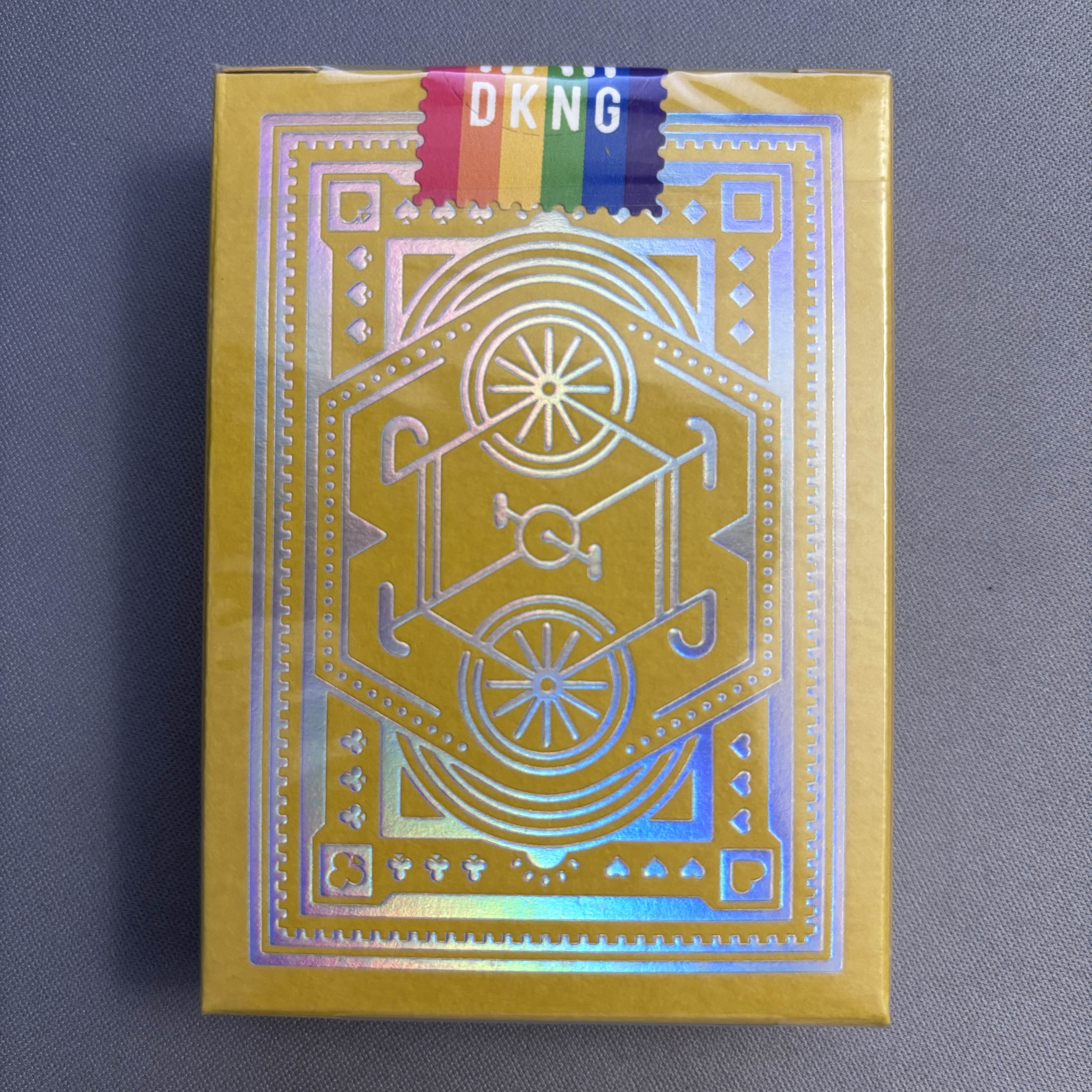 Rainbow Wheels (Yellow) Playing Cards
