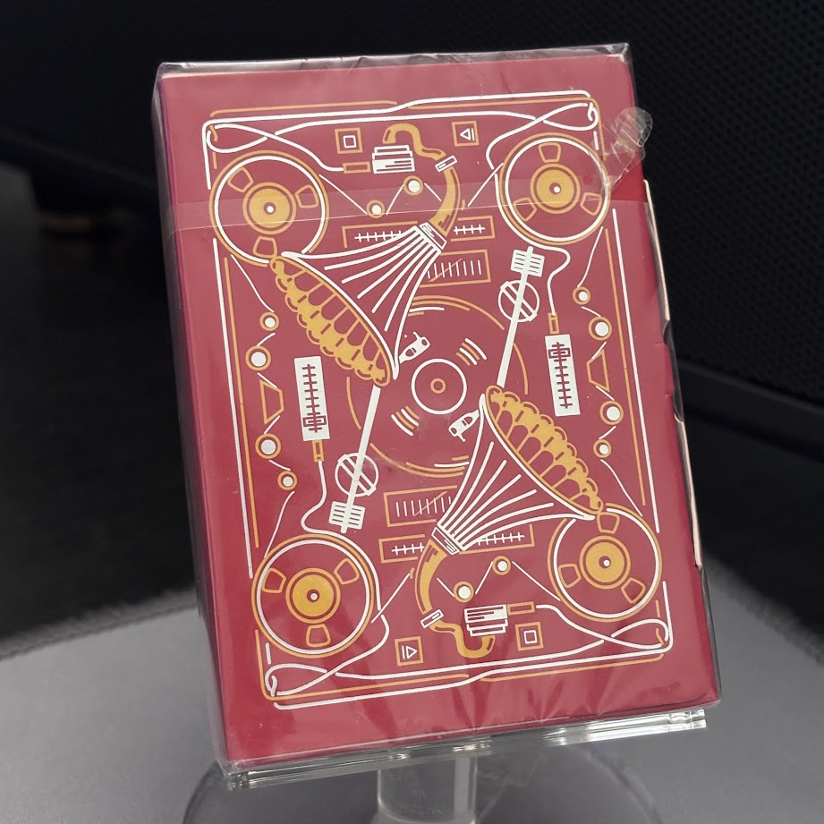 Soundboards (Red) Playing Cards