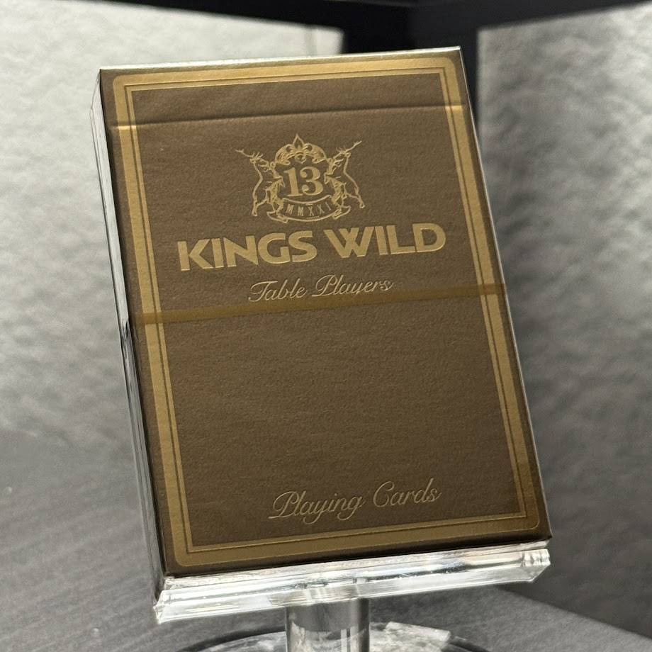 Table Players V12 ("Dunhill" Gilded #176/300) Playing Cards