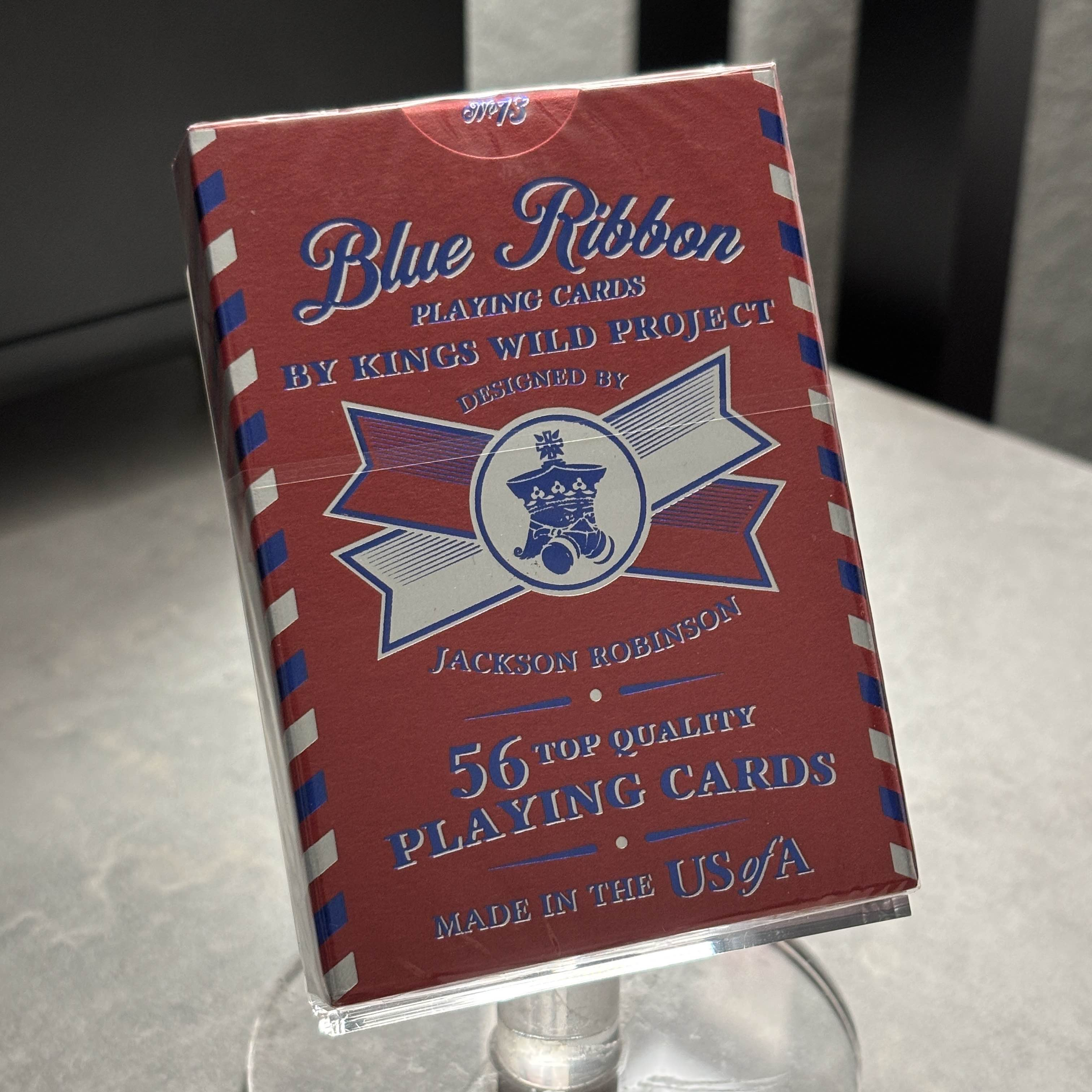 CHECK PRICE Table Players V2 ("Blue Ribbon" Gilded #39/300) Playing Cards