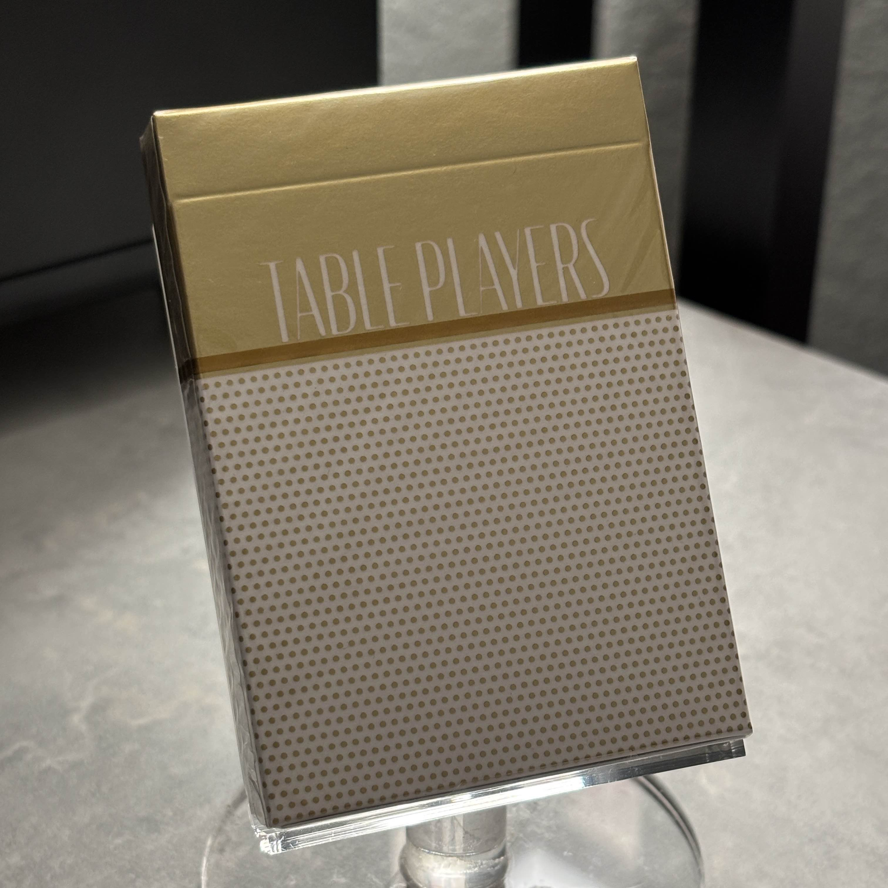 Table Players V6 ("Golds" Gilded #258/300) Playing Cards