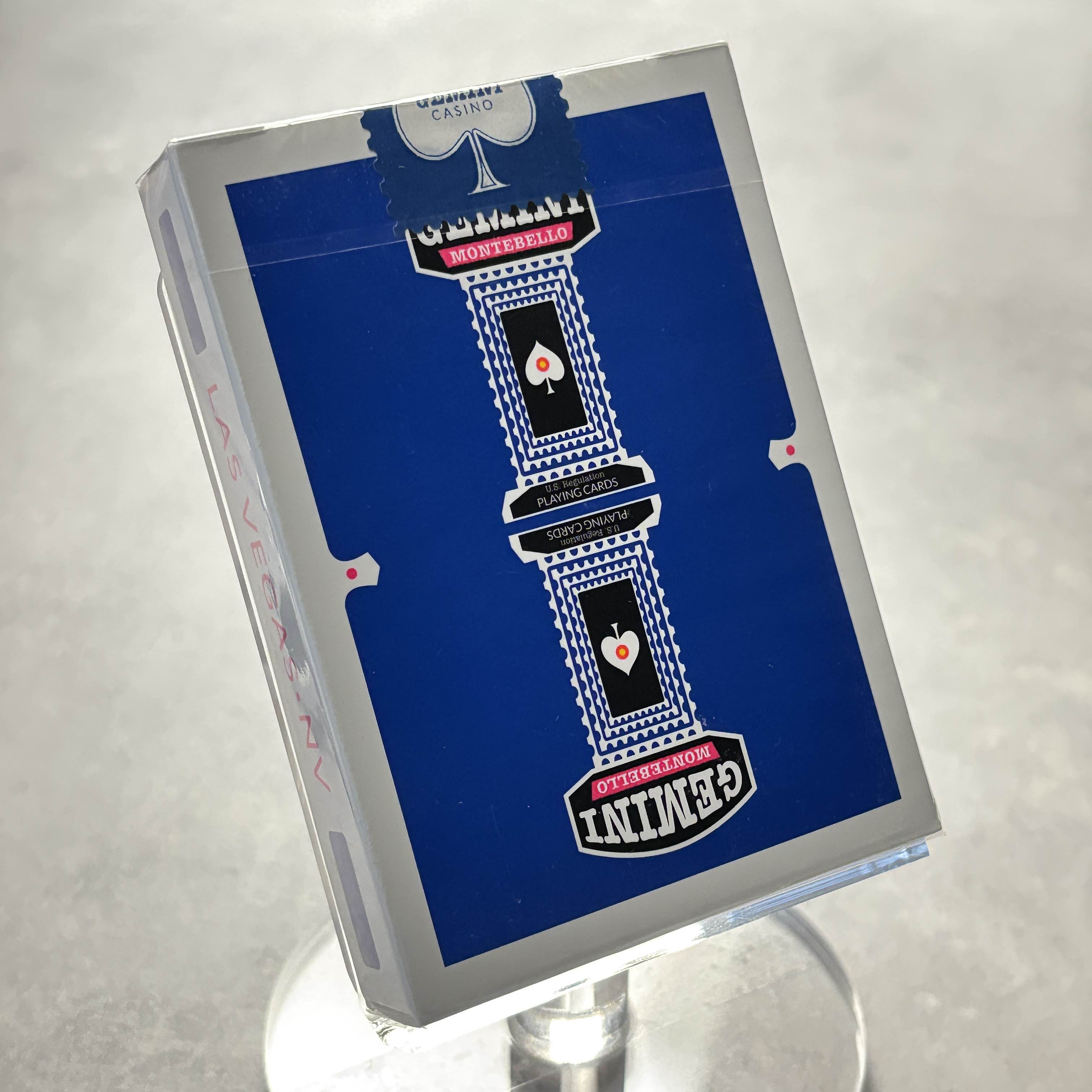 Gemini Casino (Royal Blue) Playing Cards