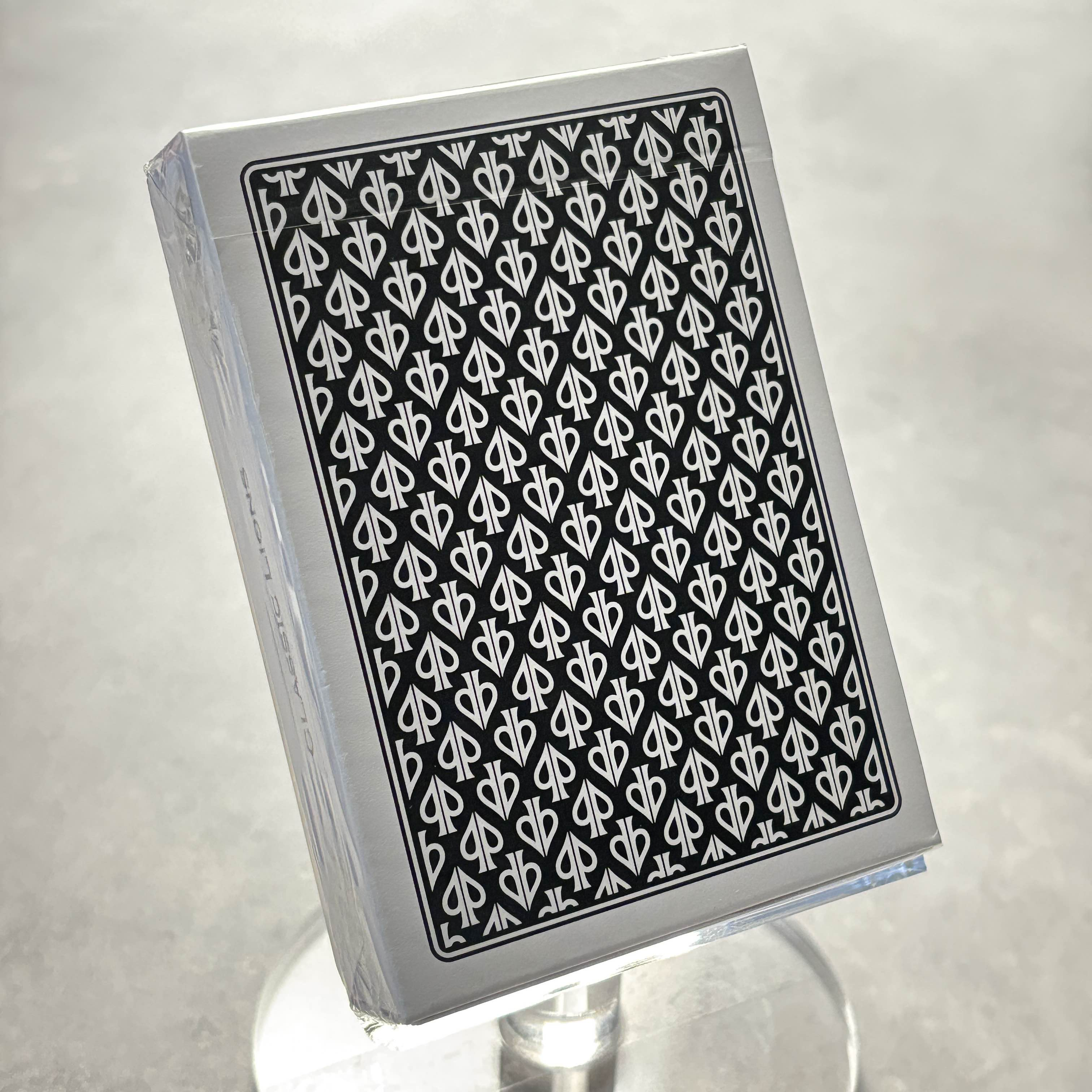 White Lions Tour Edition (Black Reverse) Playing Cards