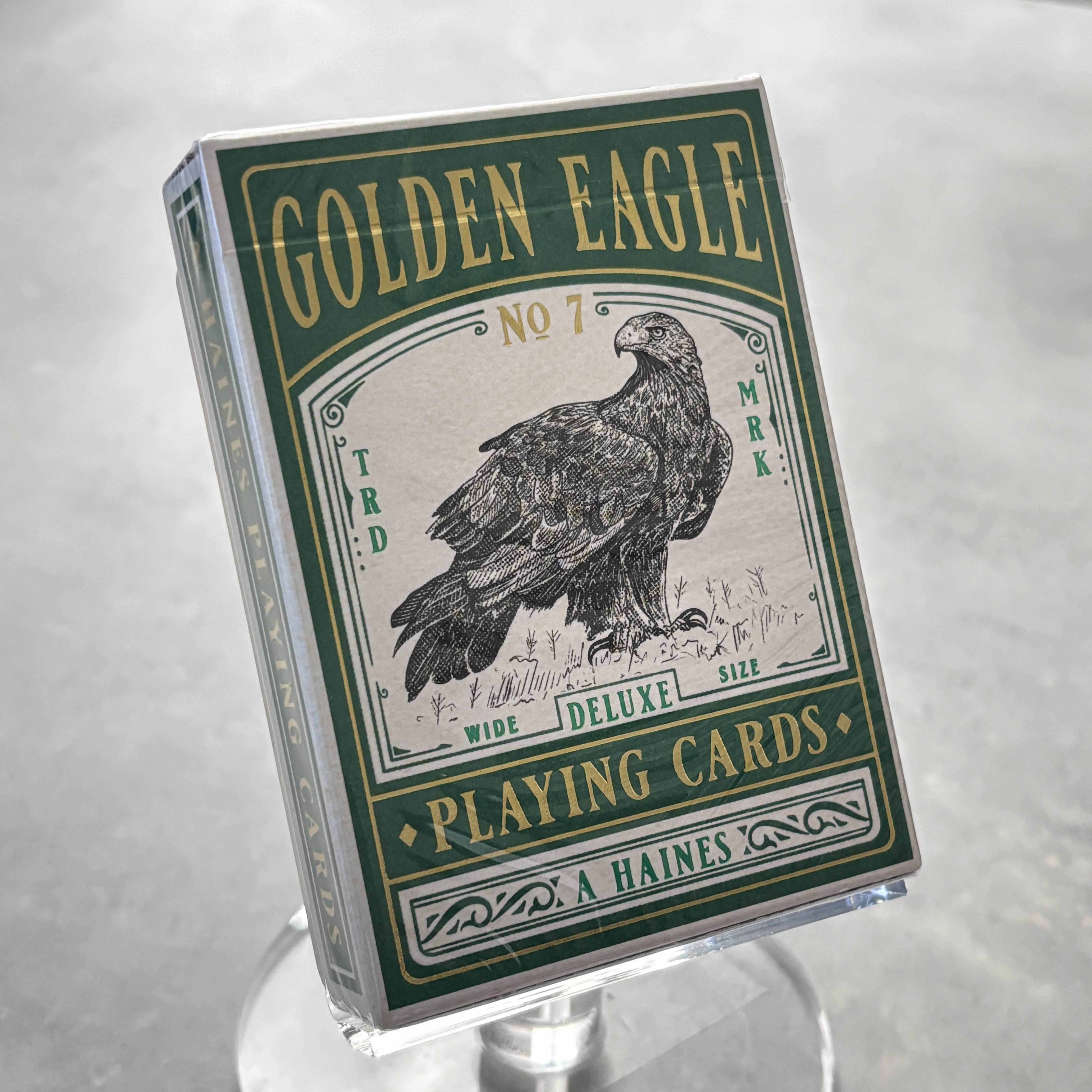 Golden Eagle No. 7 (Gilded) Playing Cards