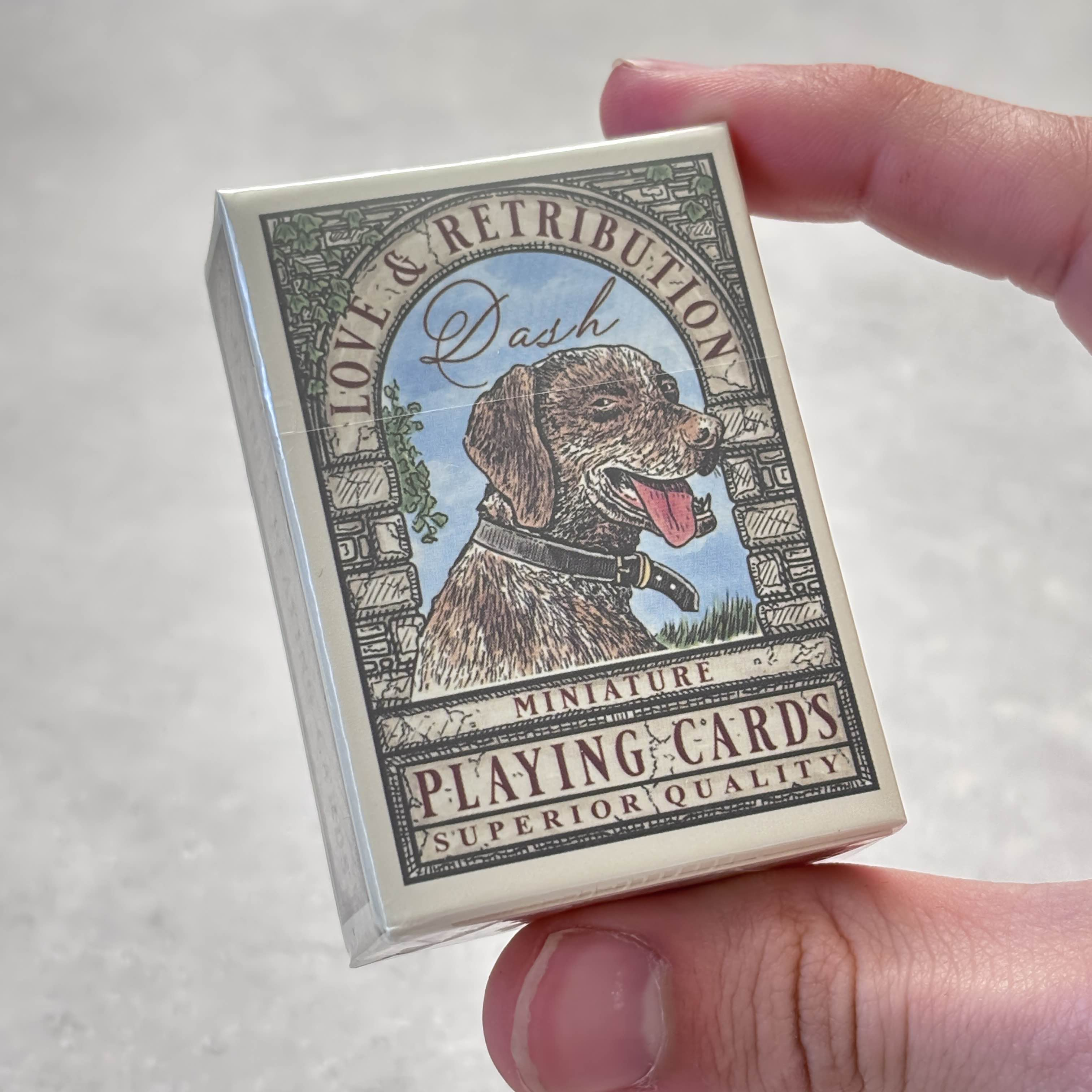 Love & Retribution (Dash Mini) Playing Cards