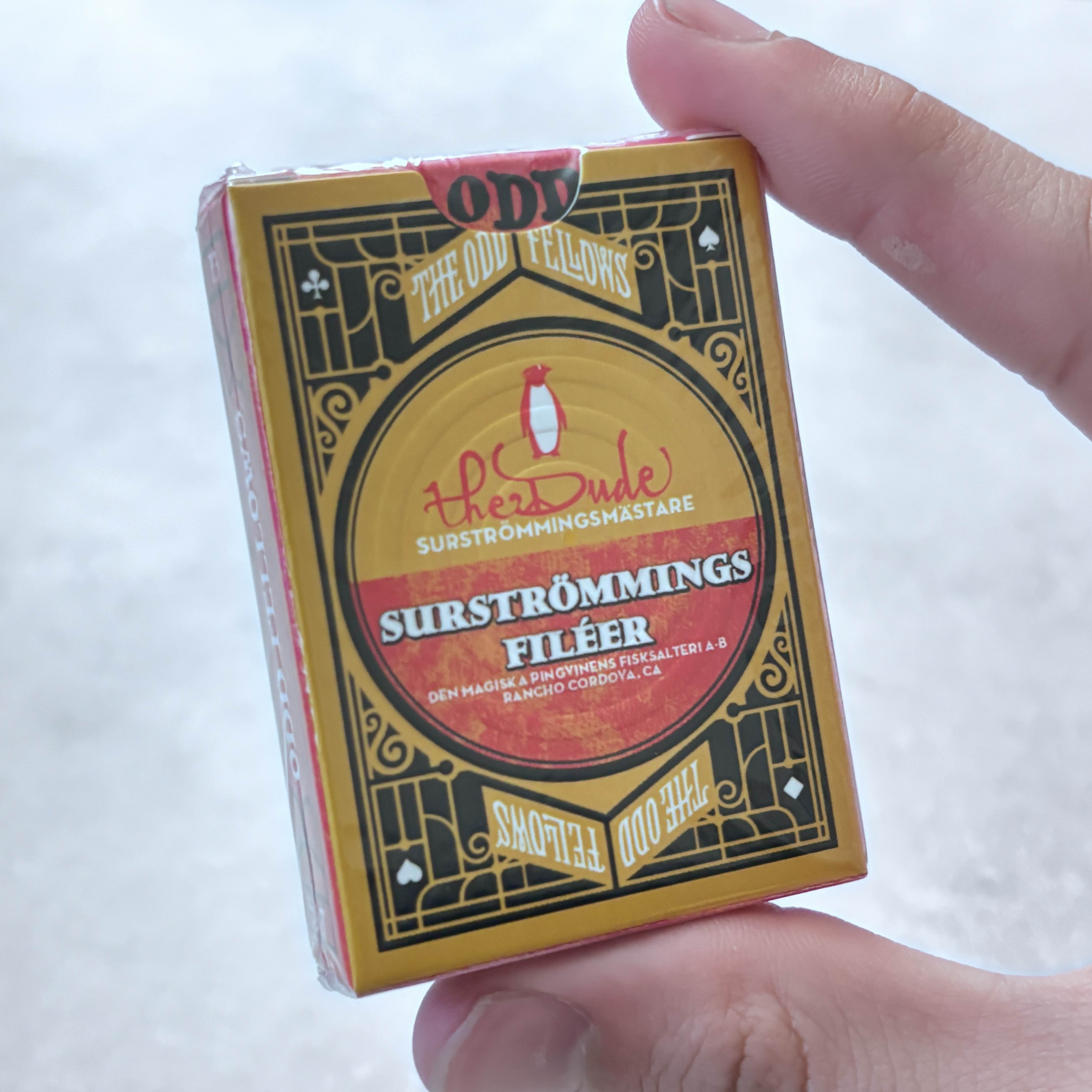 The Odd Fellows: The Dude (Herr Ingo Mini) Playing Cards
