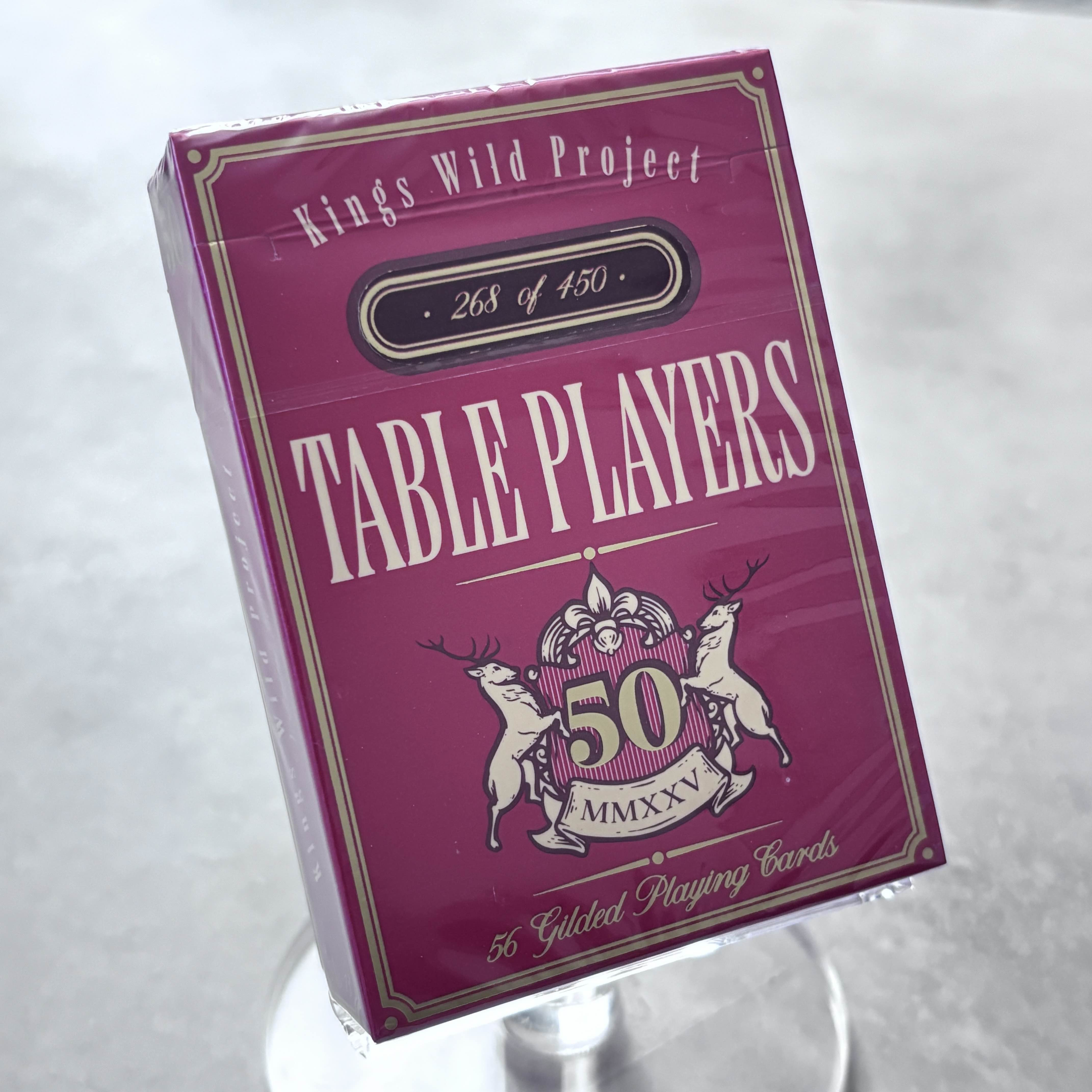 Table Players Vol 50 (Gilded) Playing Cards