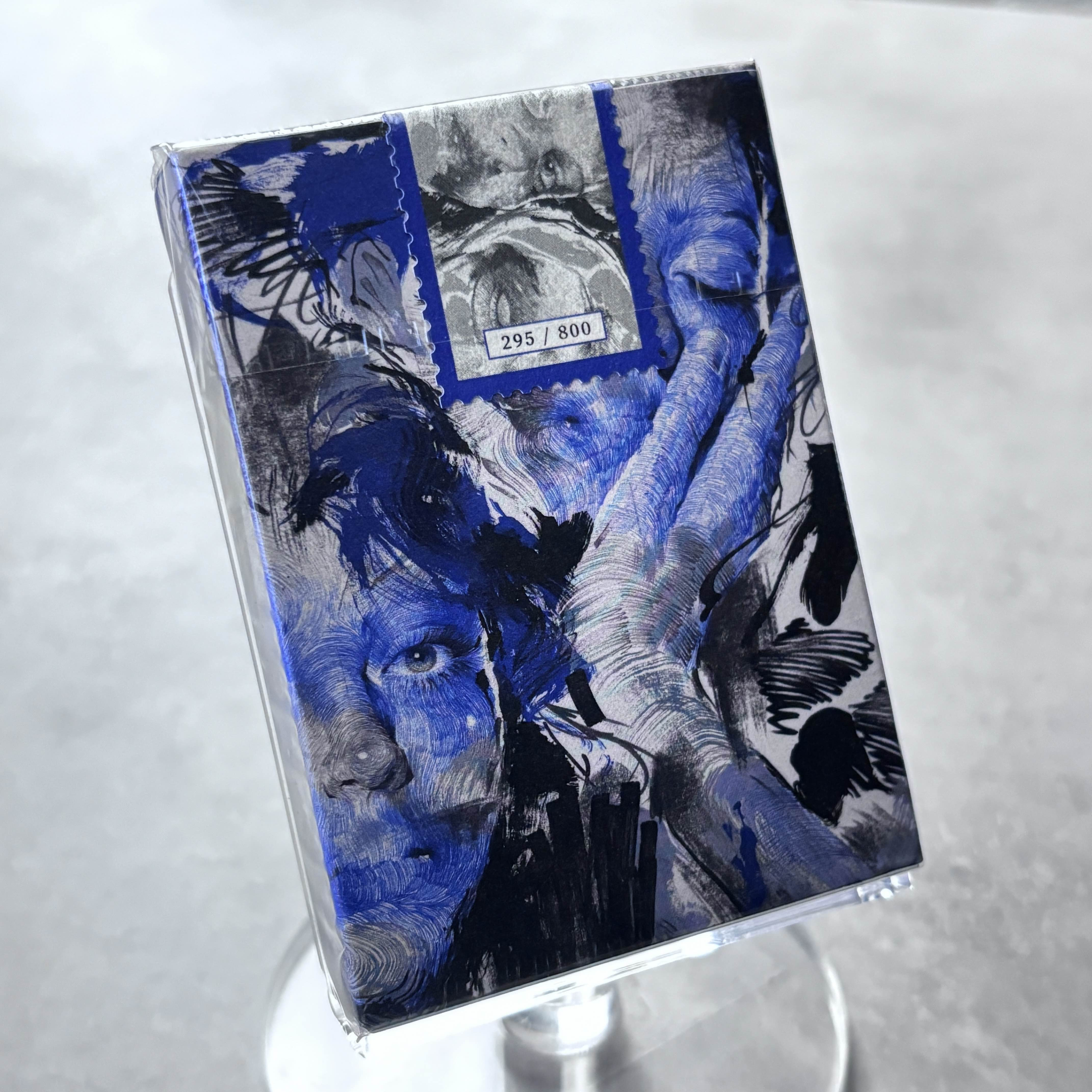 Silent Focus (Indigo) Playing Cards