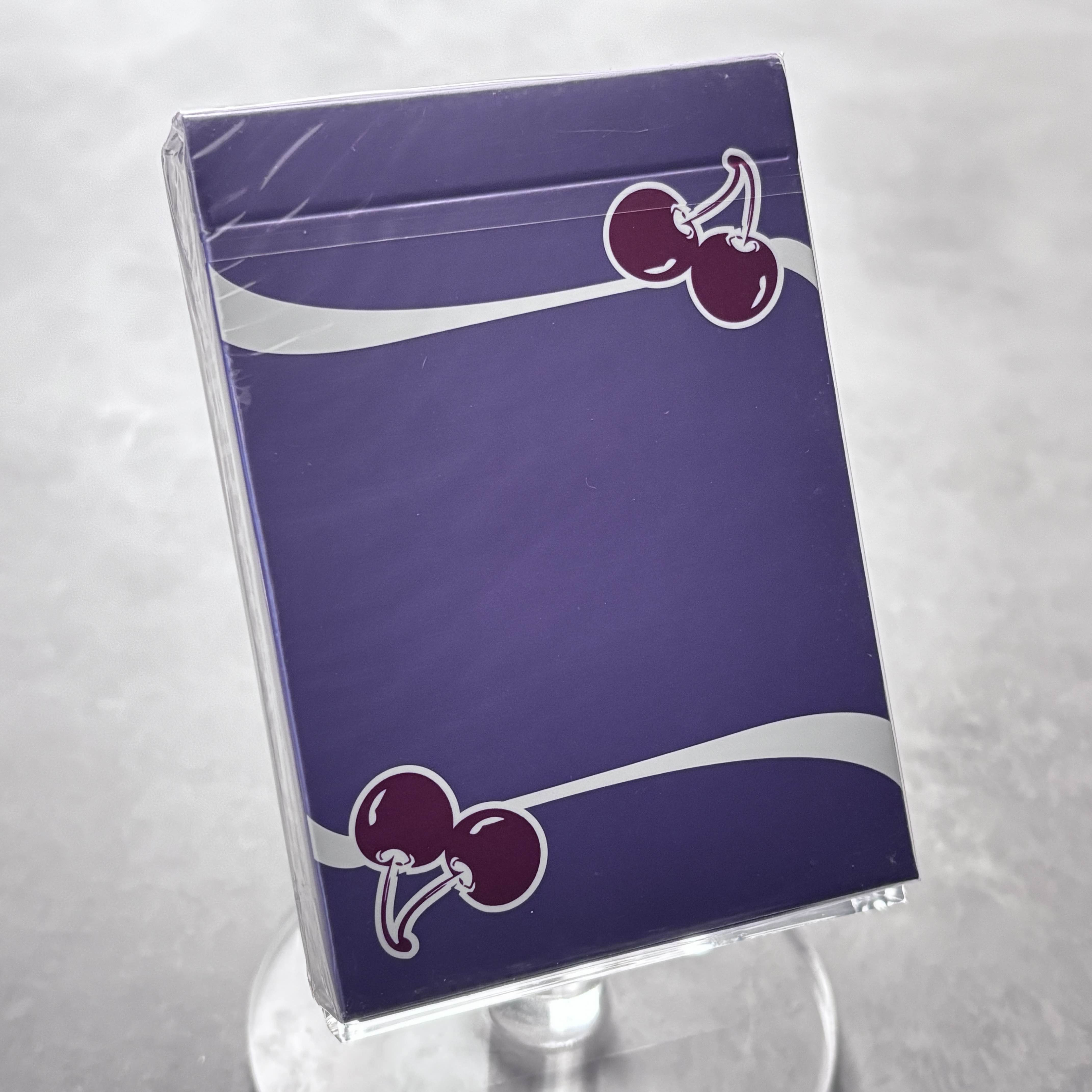 Cherry Casino Desert Inn Purple Playing Cards