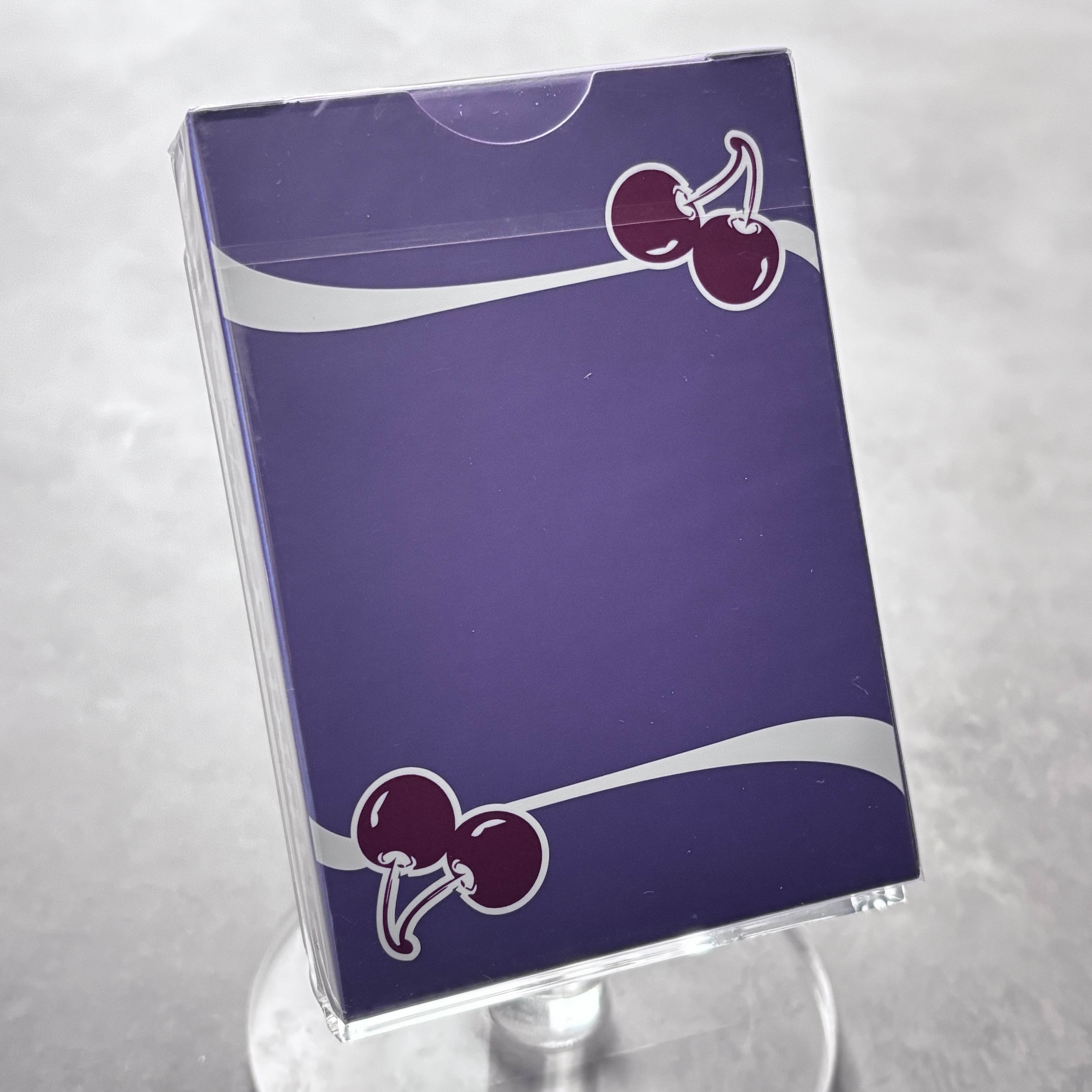 Cherry Casino Desert Inn Purple Playing Cards