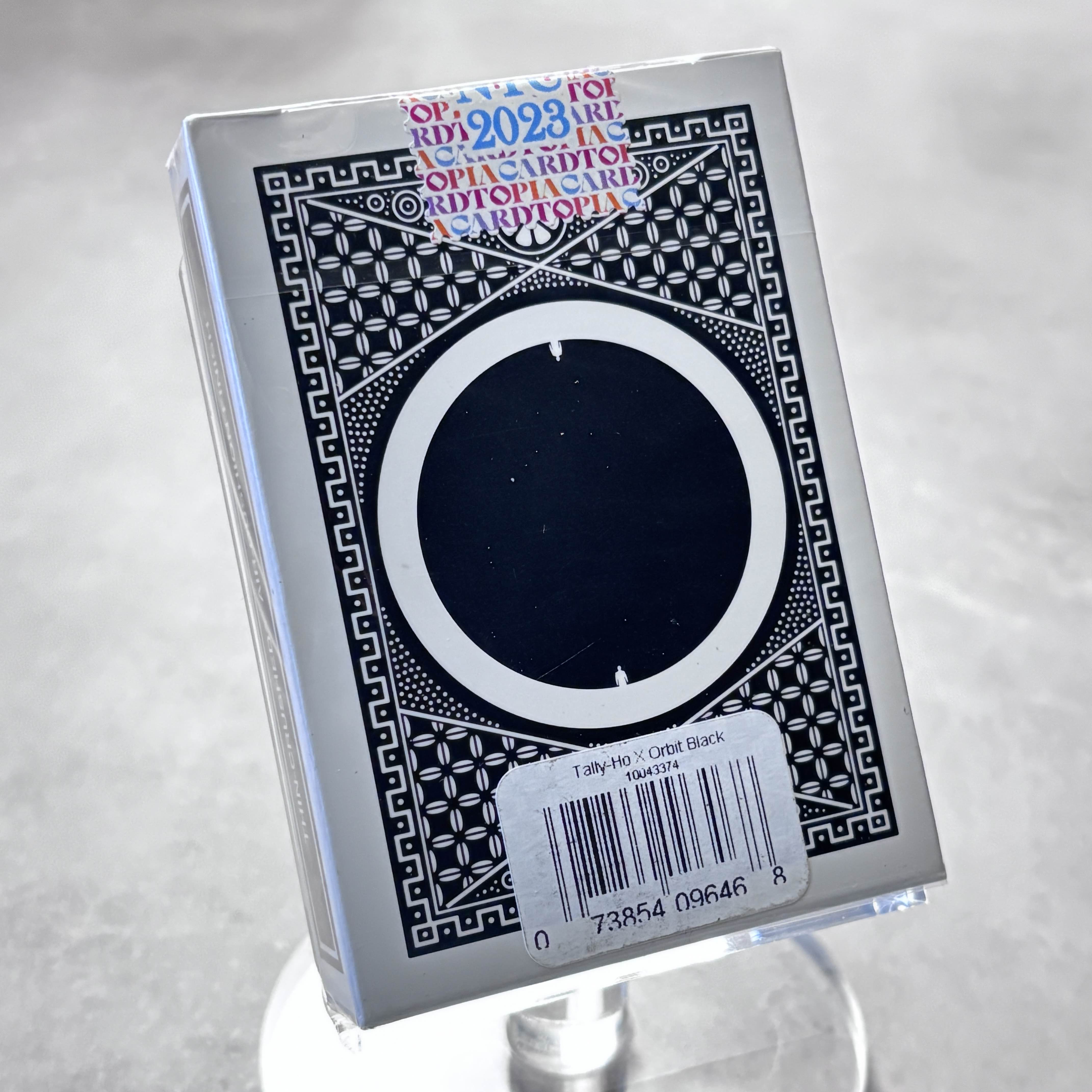 Orbit Tally-Ho Black (Cardtopia Seal) Playing Cards