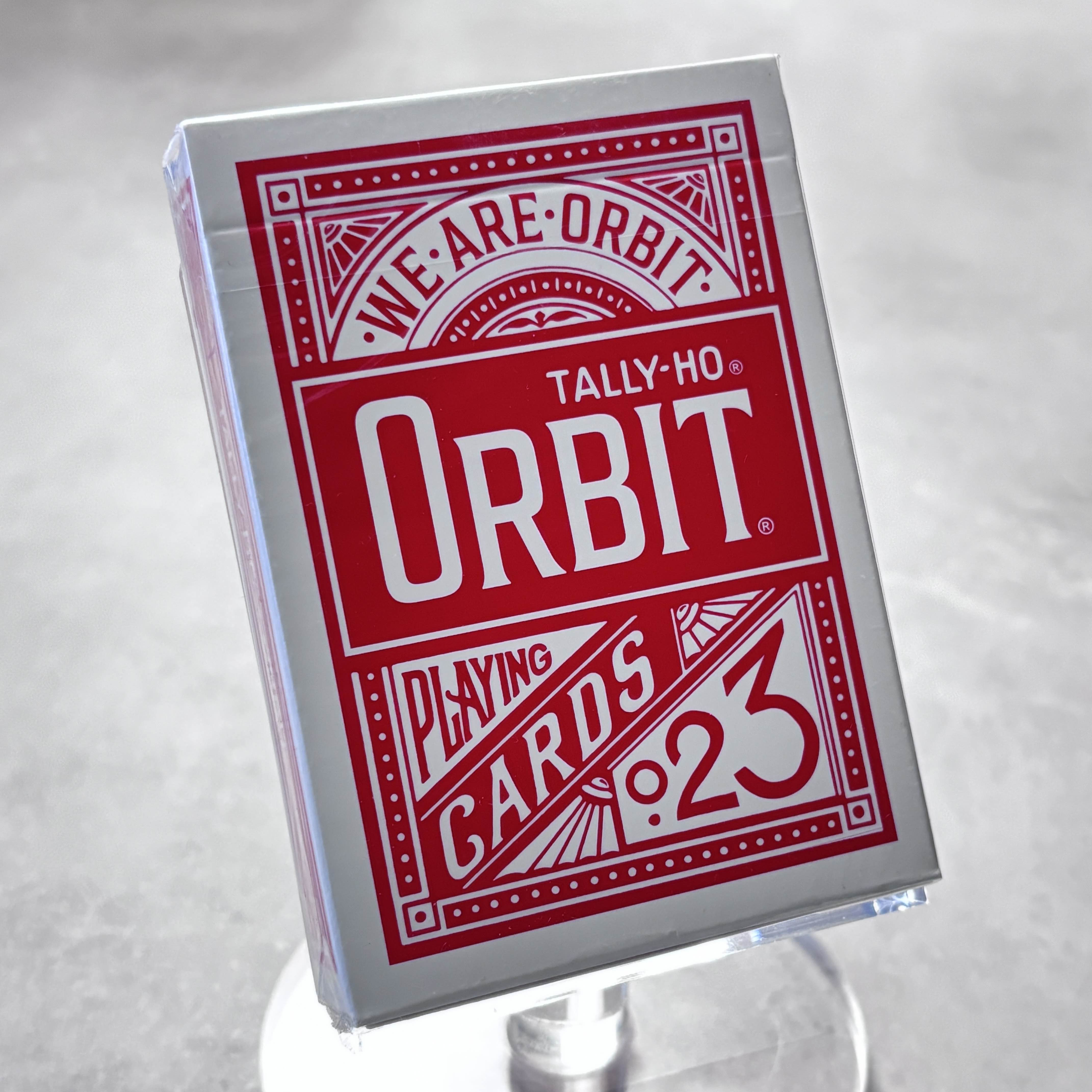 Orbit Tally-Ho Red Playing Cards