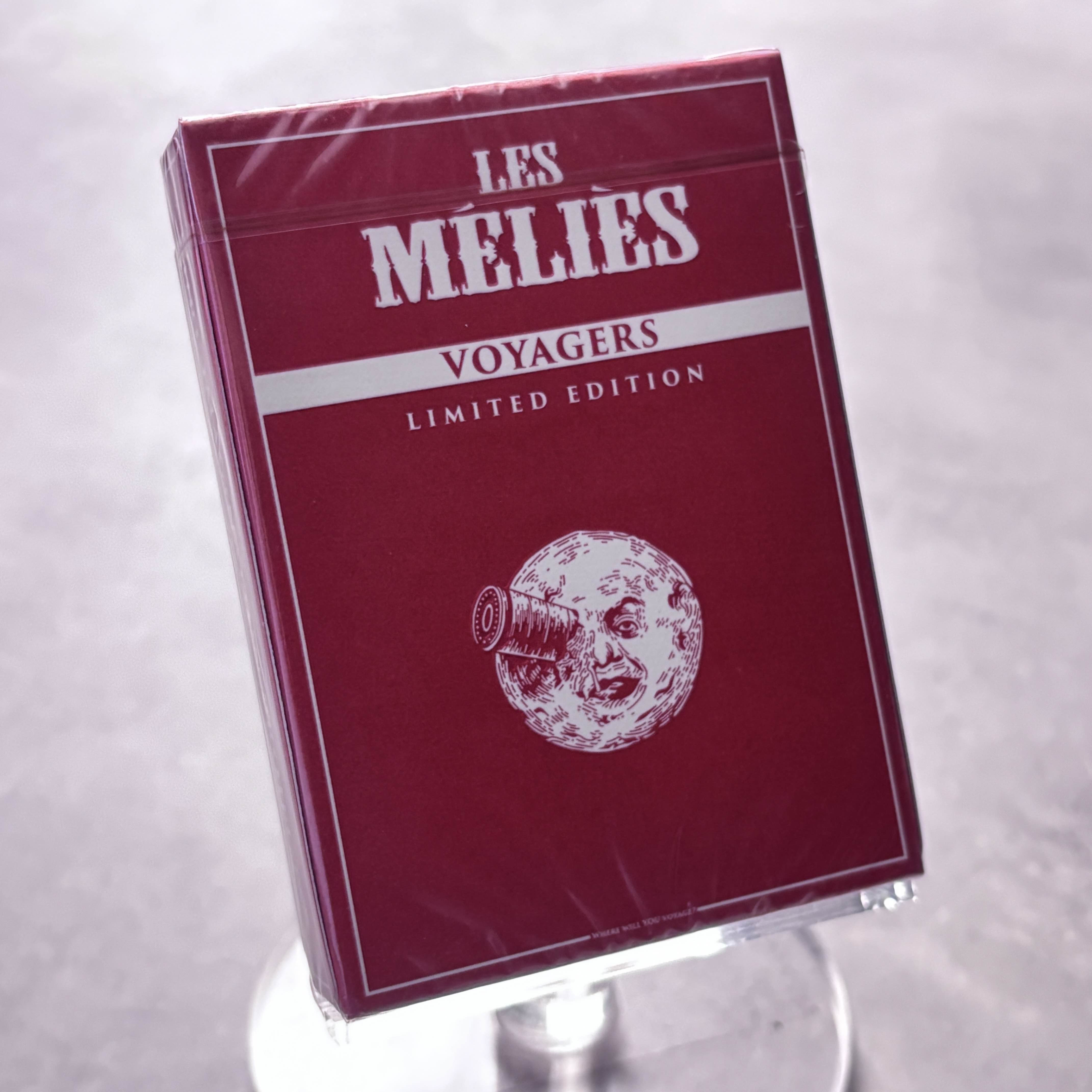 Les Melies Voyagers (Red) Playing Cards