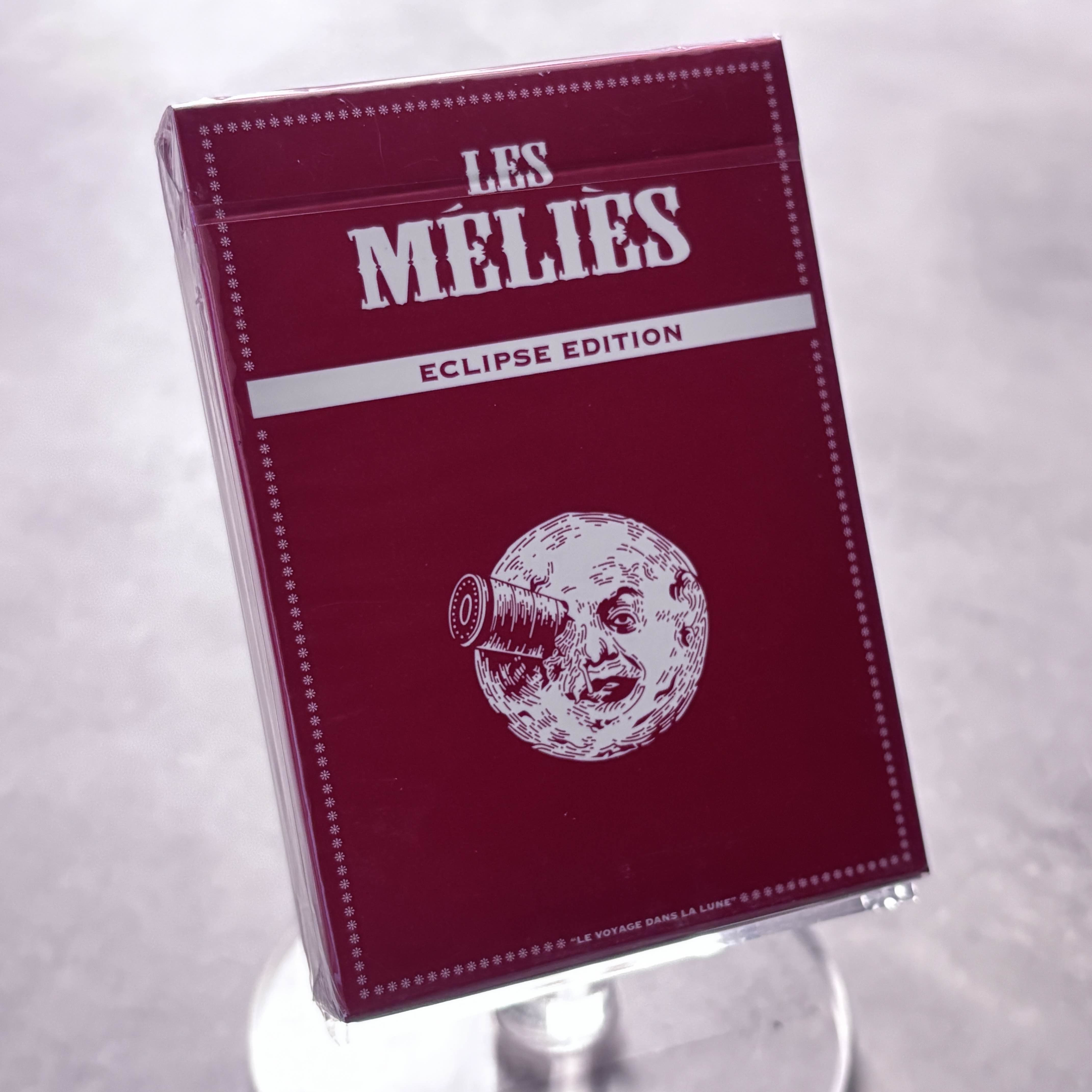 Les Melies Eclipse (Red) Playing Cards
