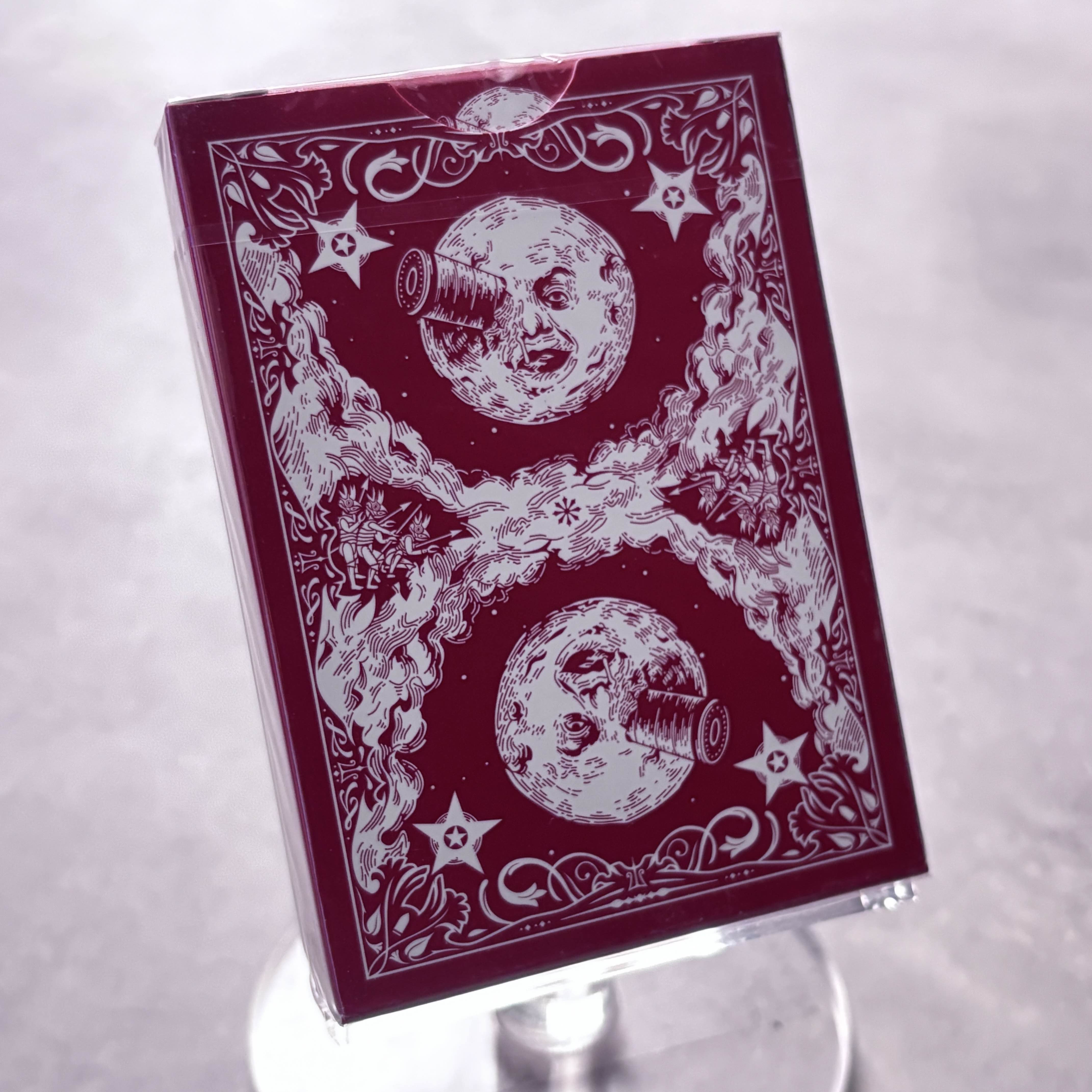 Les Melies Eclipse (Red) Playing Cards