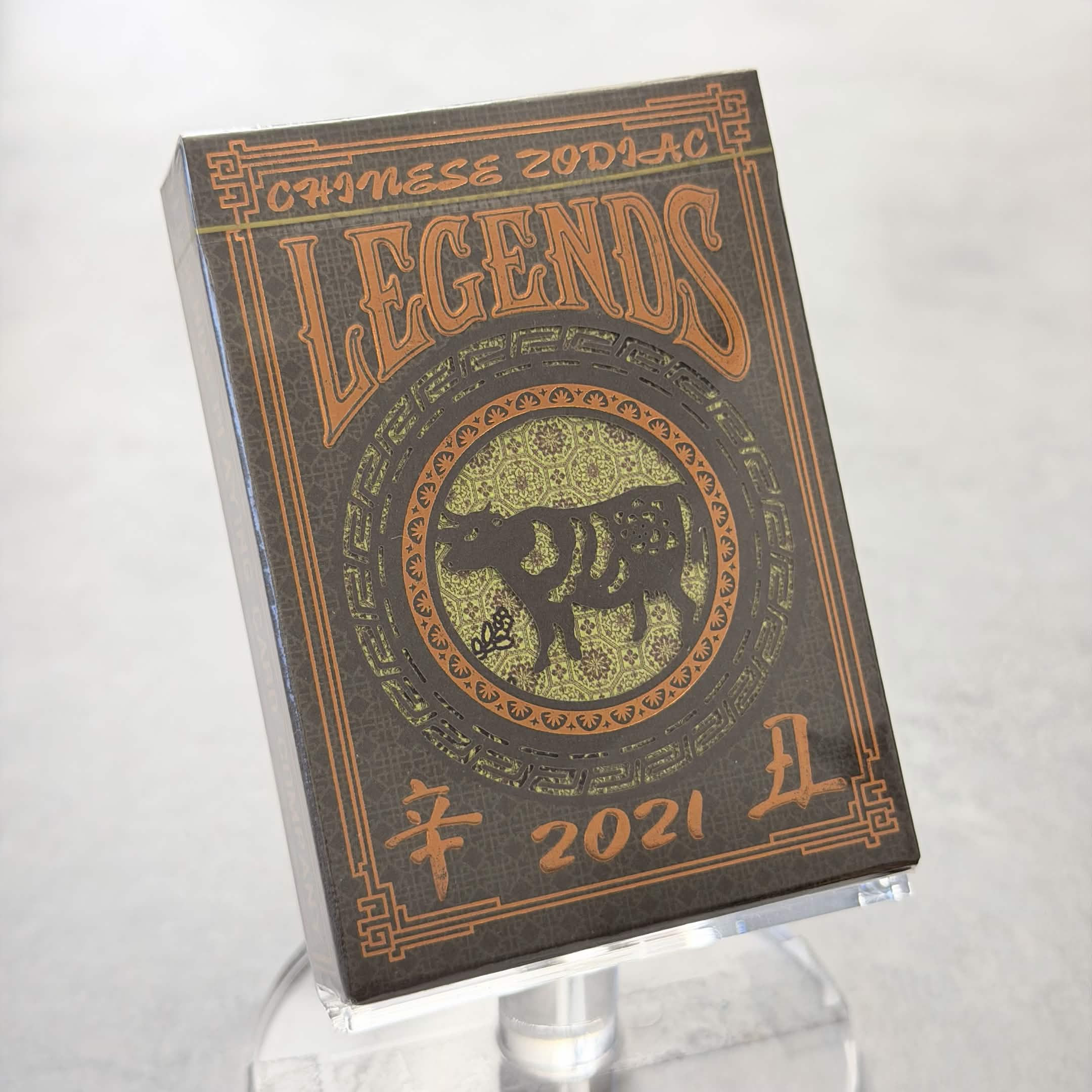 Legends Zodiac 2021 (Year Of The Ox) Playing Cards