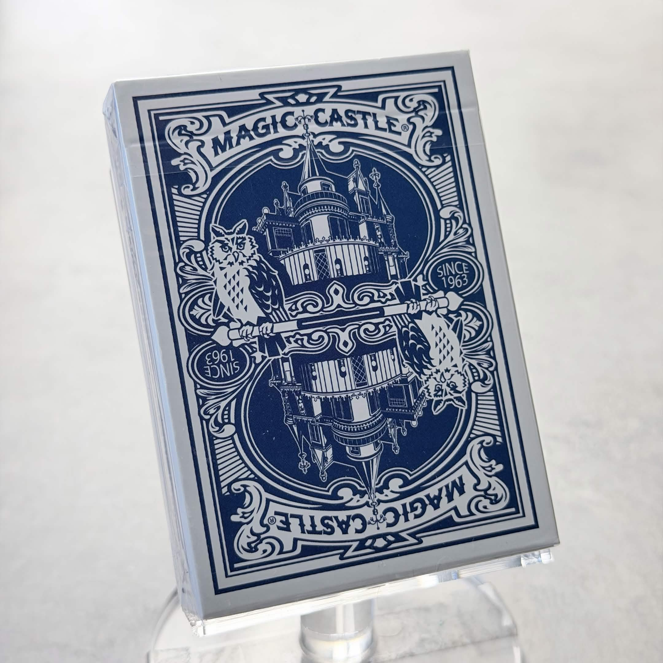 Magic Castle V2 (Blue) Playing Cards