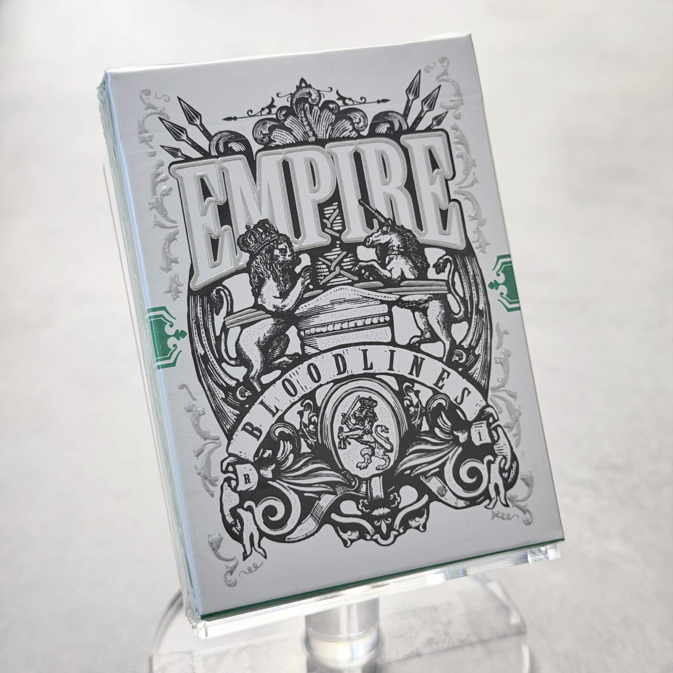 Empire Bloodlines (Emerald Green) Playing Cards