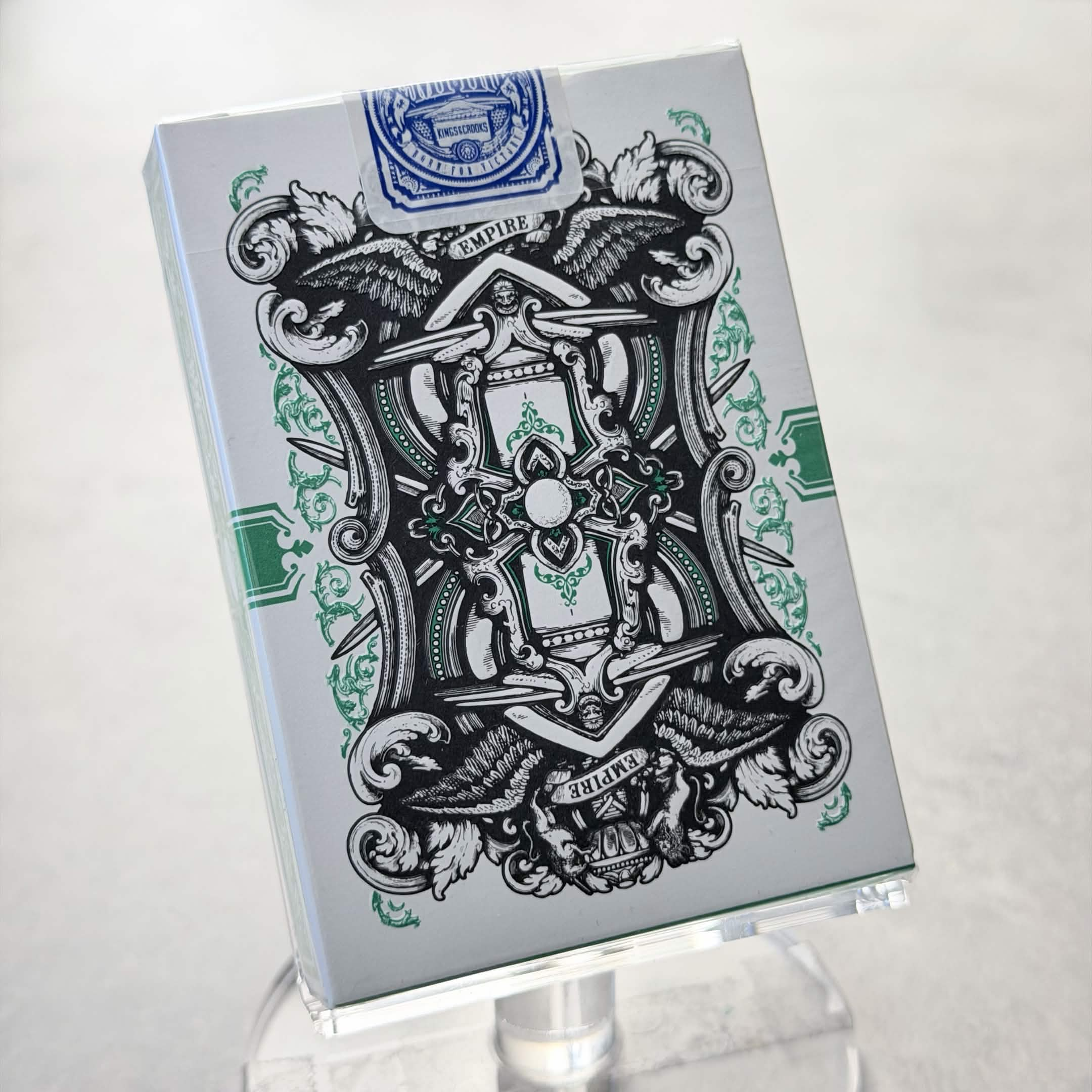 Empire Bloodlines (Emerald Green) Playing Cards