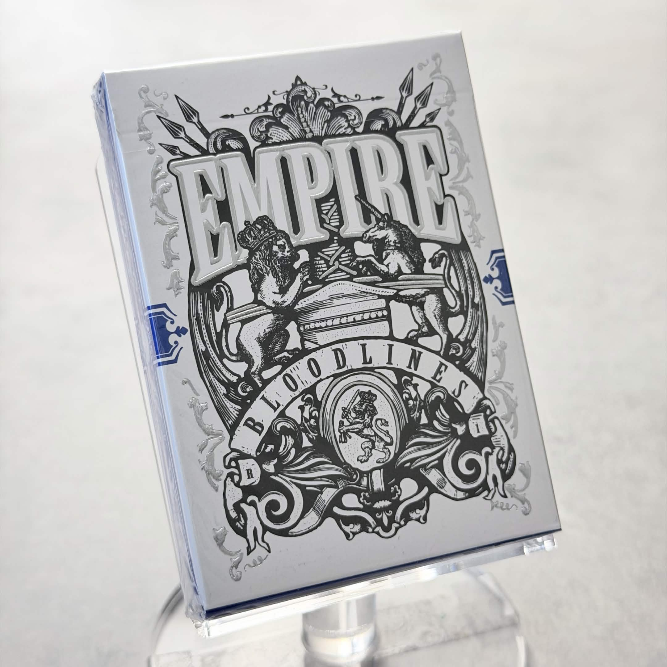 Empire Bloodlines (Royal Blue) Playing Cards