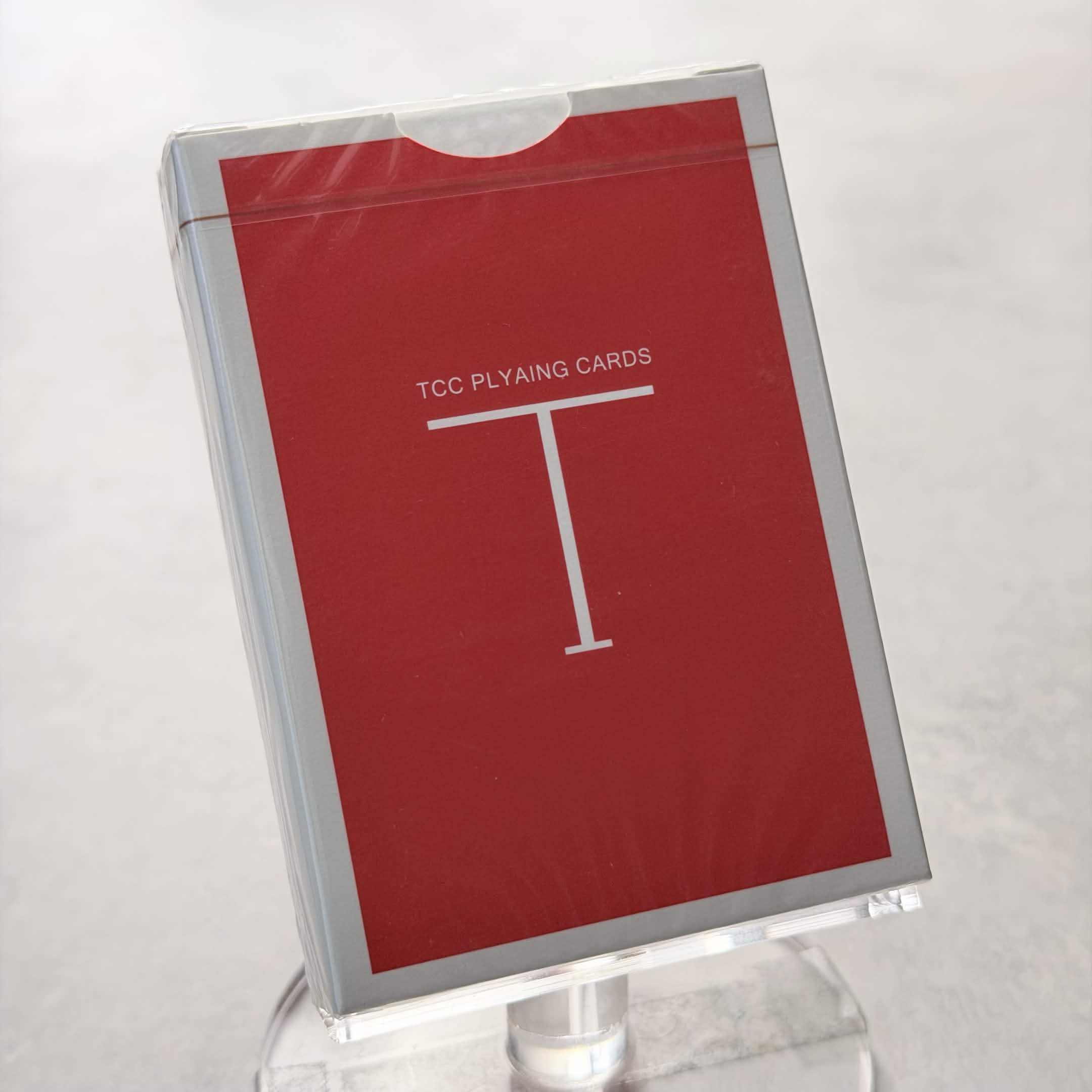 Classic T Seconds (Red) Playing Cards