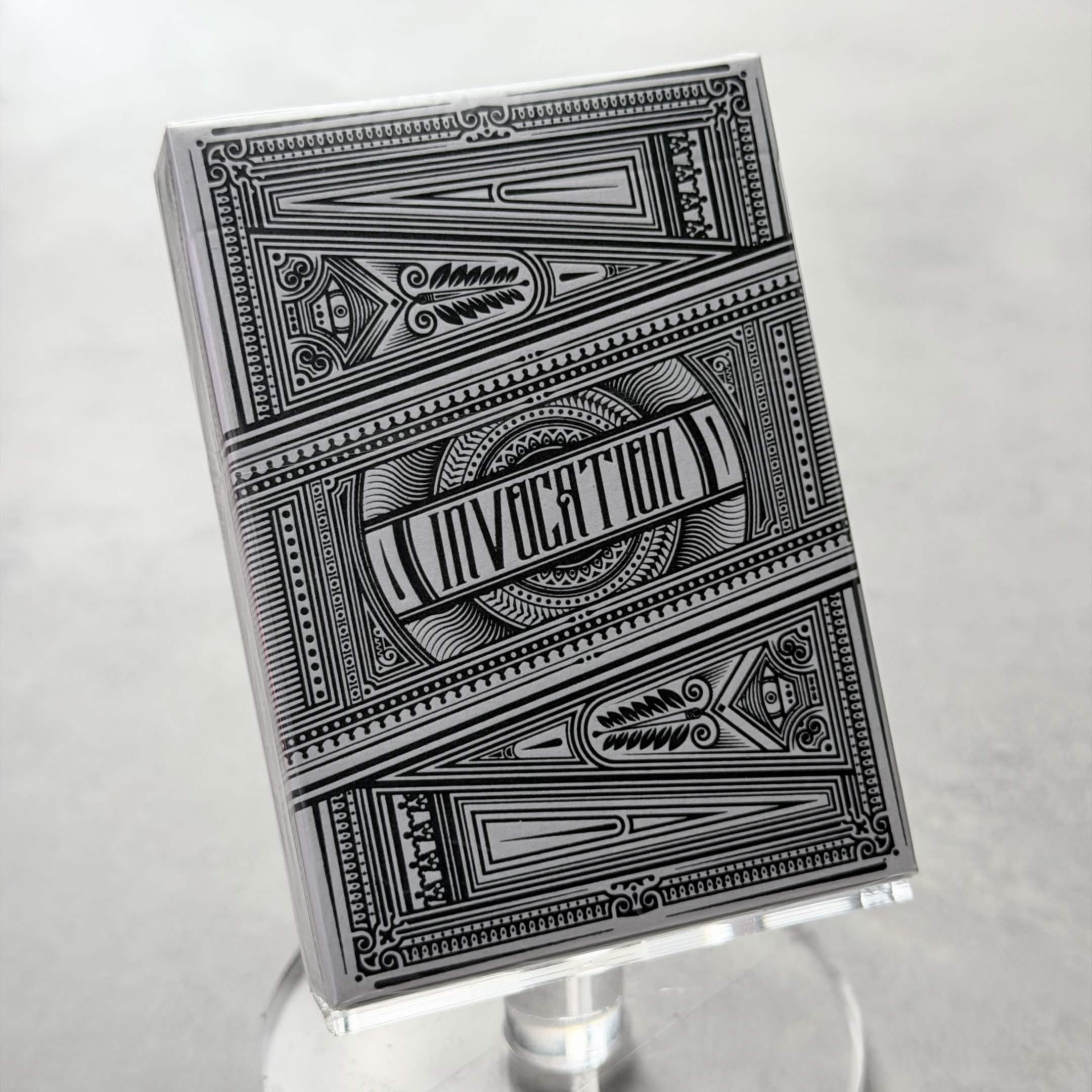 Invocation Platinum Playing Cards