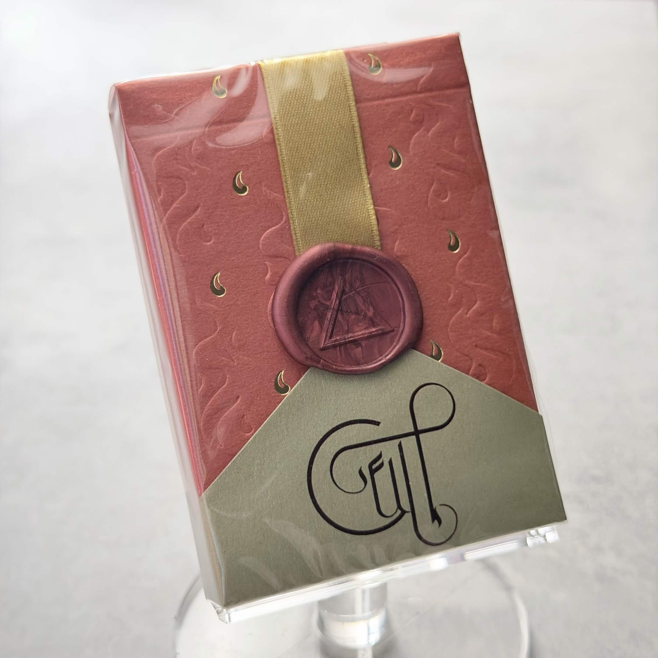 Cult: Fire (Red Seal) Playing Cards