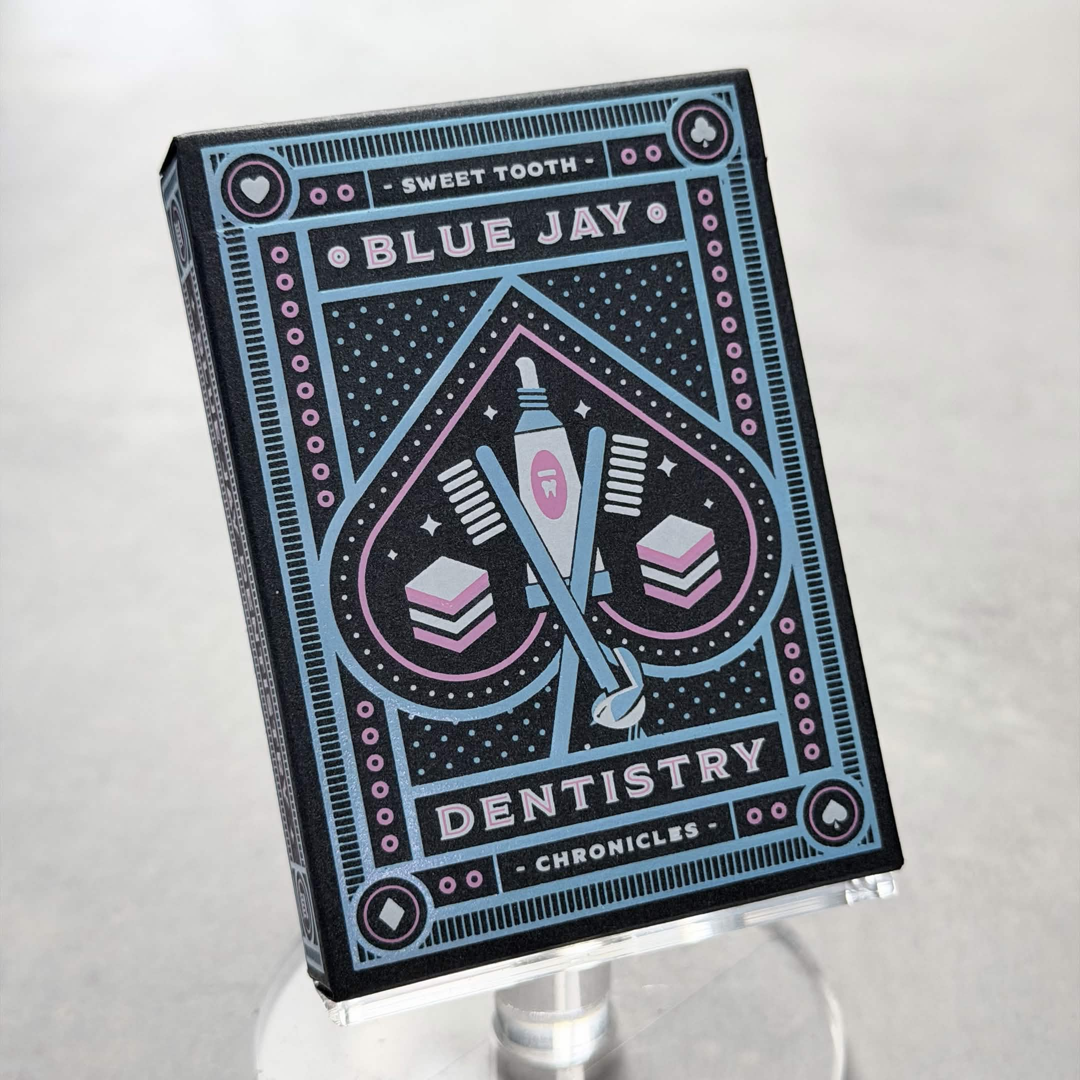 Blue Jay Dentistry (Black Liquorice) Playing Cards
