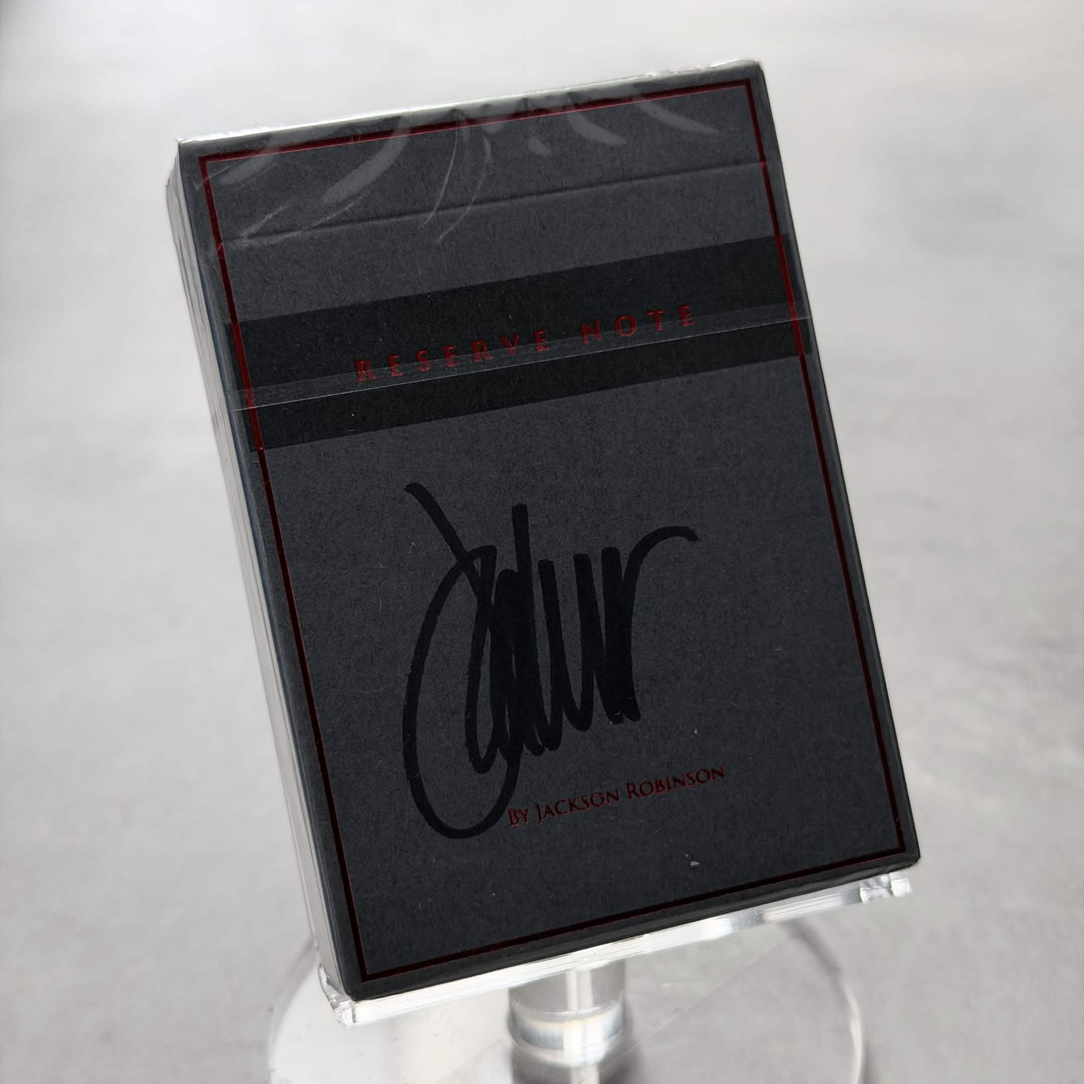Reserve Note (Limited Overrun Signed) Playing Cards