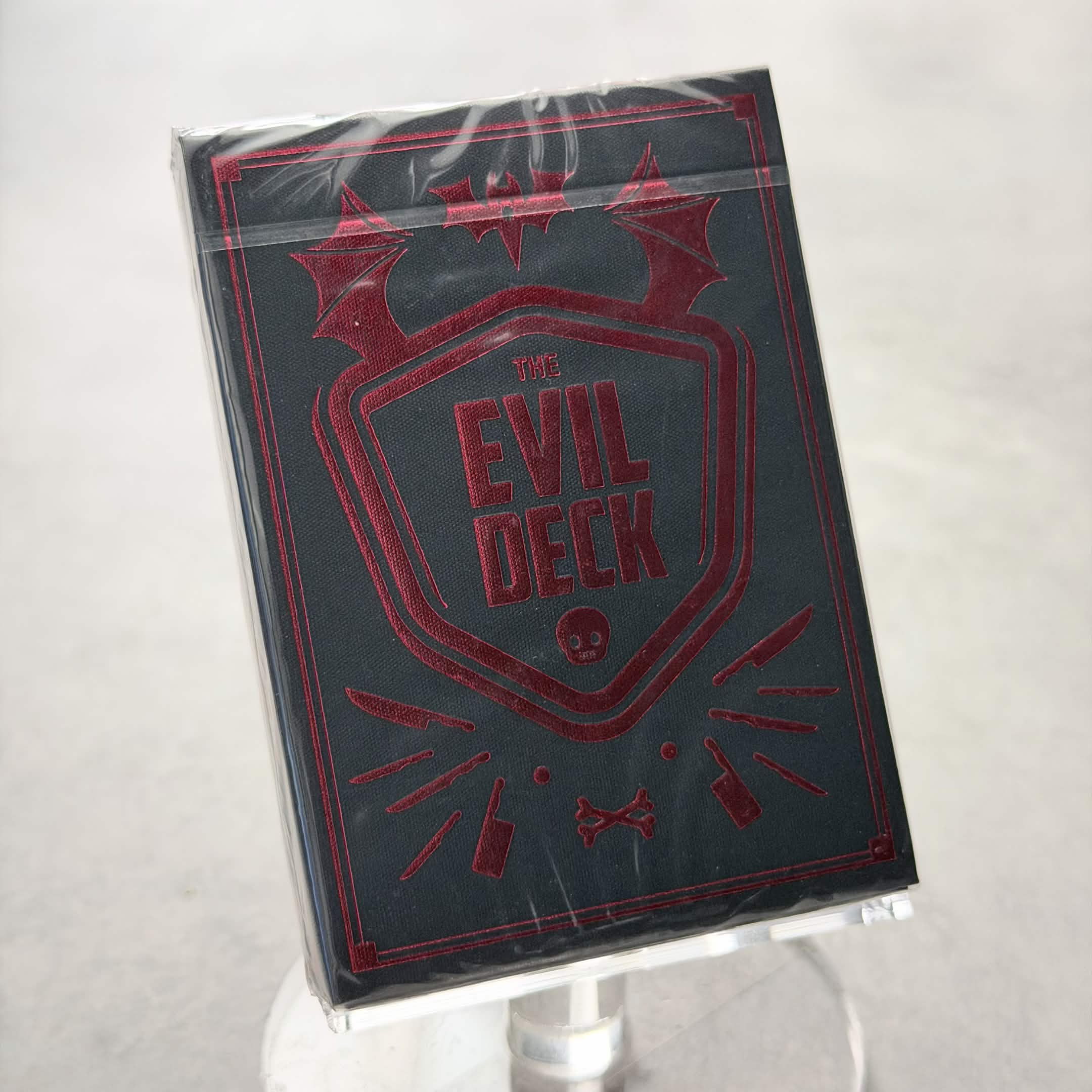 The Evil Deck (Black Blood) Playing Cards