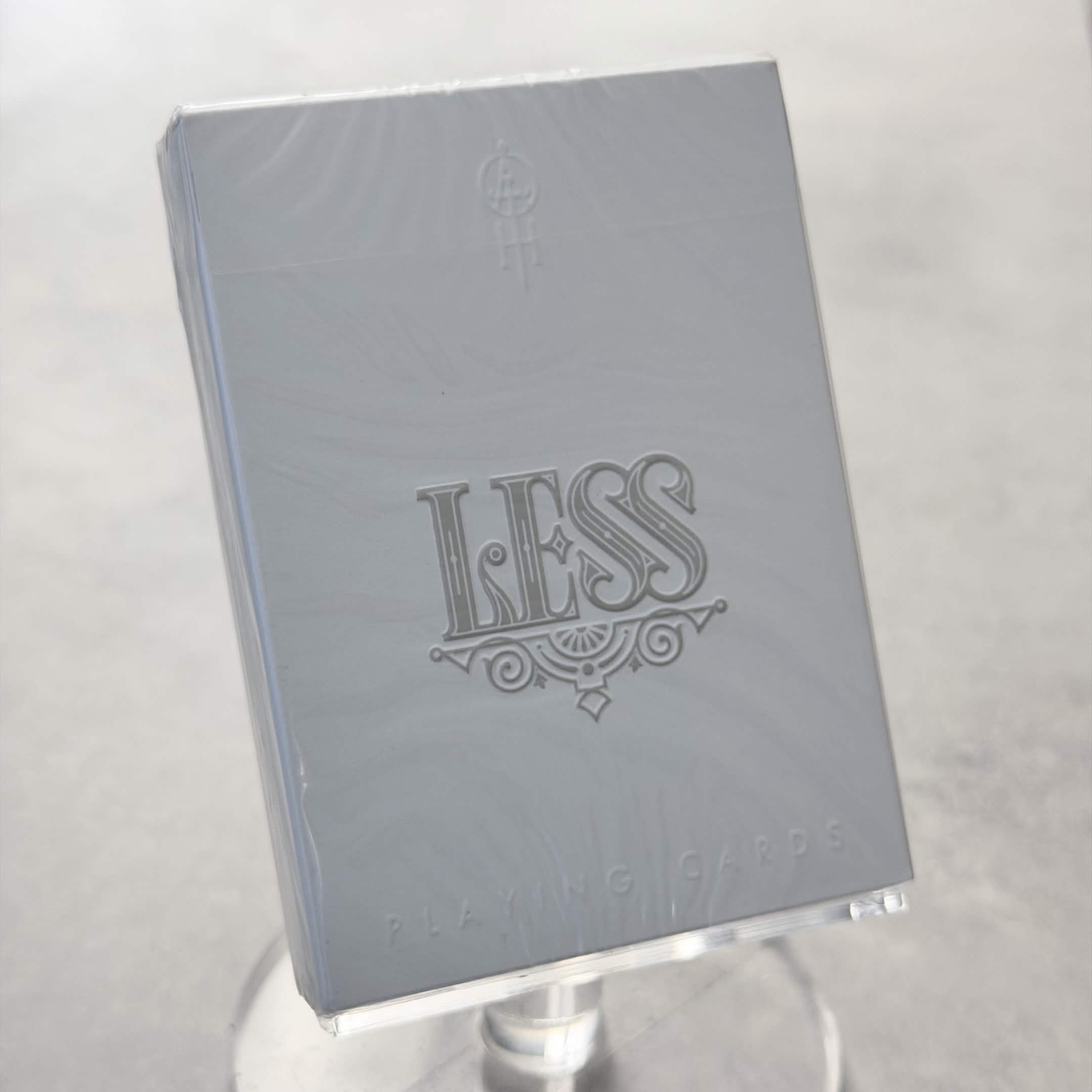 Less (Silver) Playing Cards