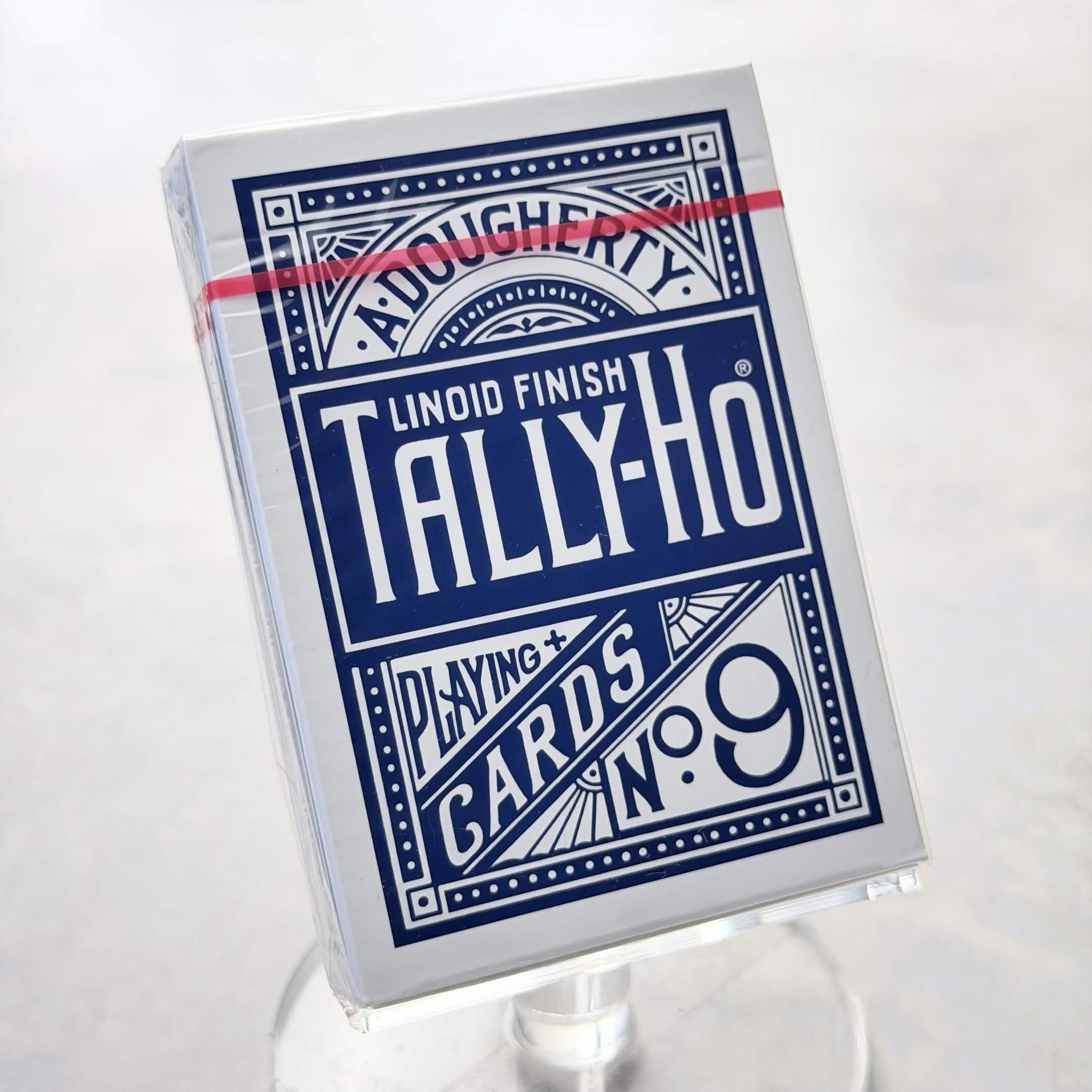 Tally-Ho Circle Back (Blue/Thin Crushed) Playing Cards