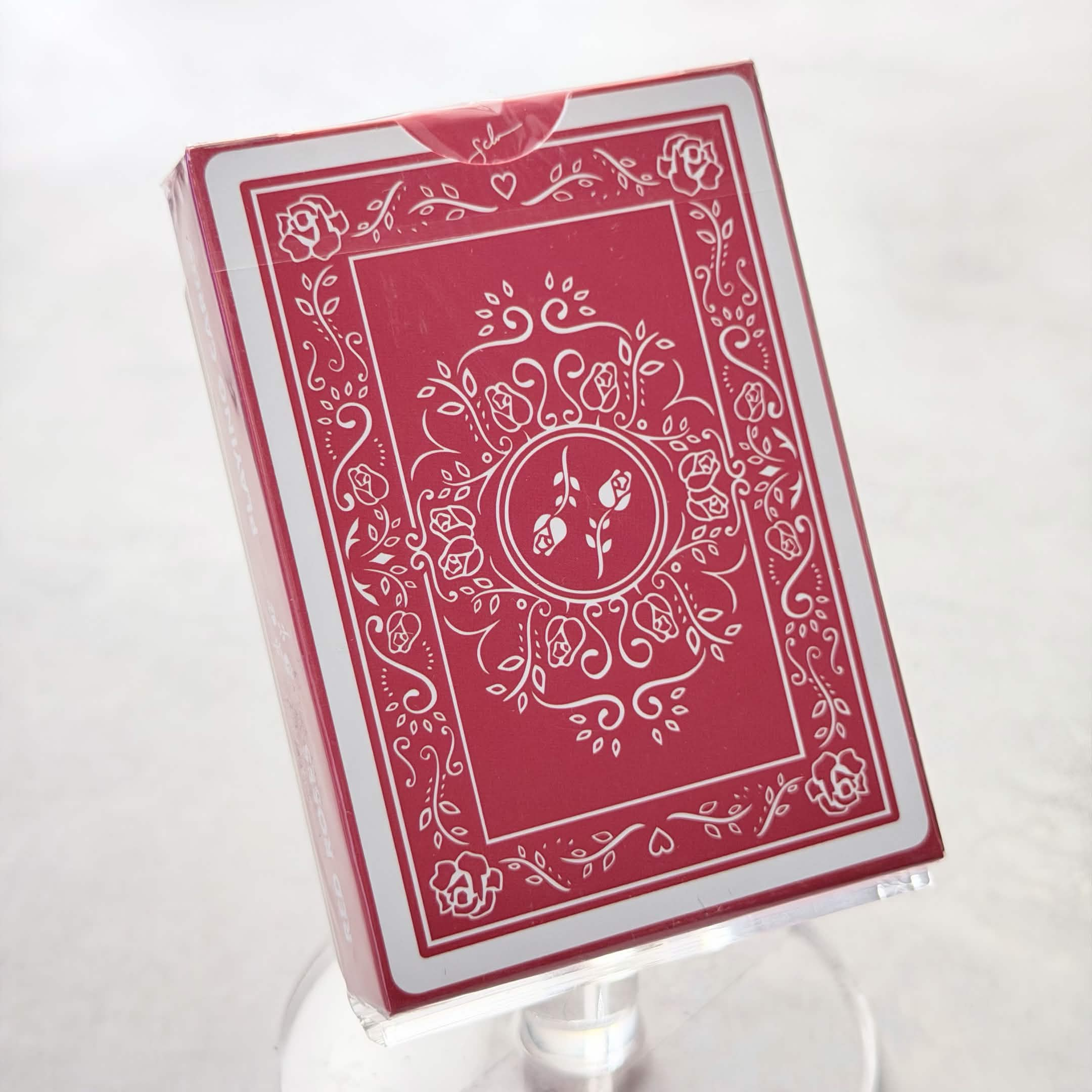 Red Roses Playing Cards