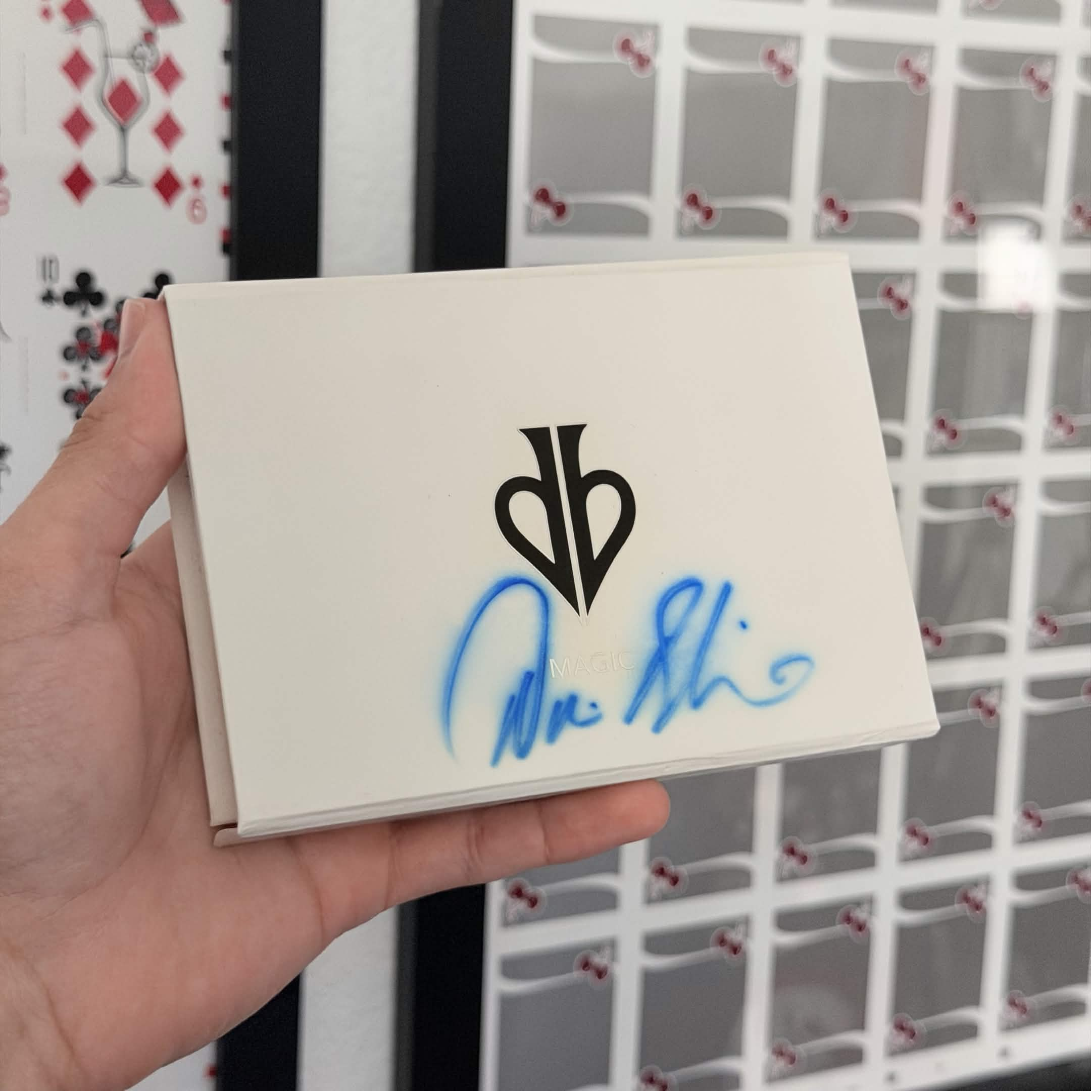 White Lions Outliers 2 Deck Set (Reverse - Signed) Playing Cards