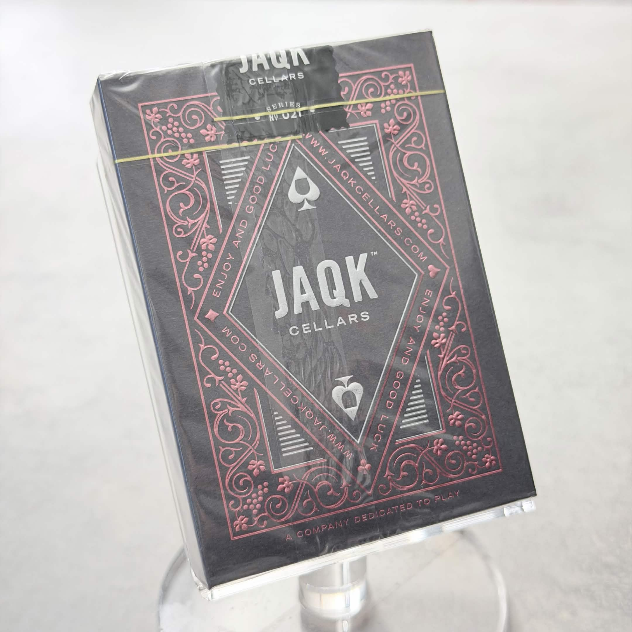 Jaqk Cellars (Rose) Playing Cards