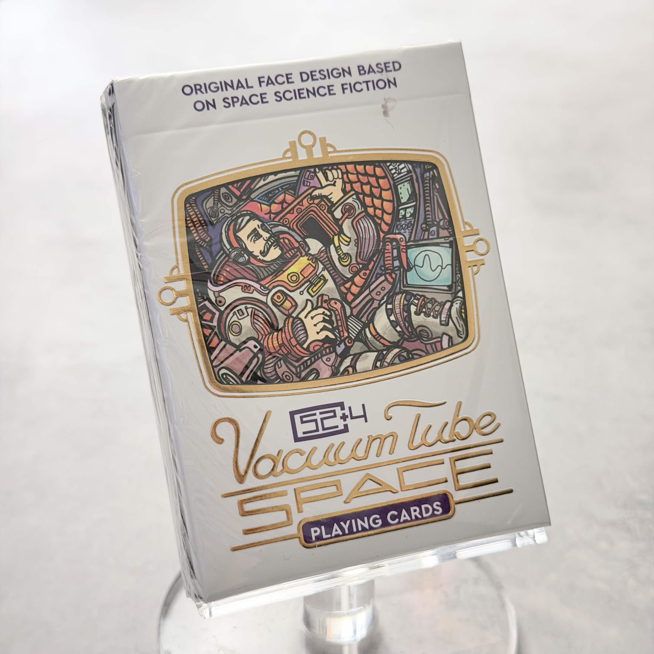 Vacuum Tube Space Playing Cards