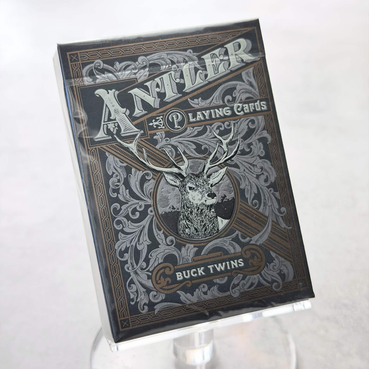 Antler (Black) Playing Cards