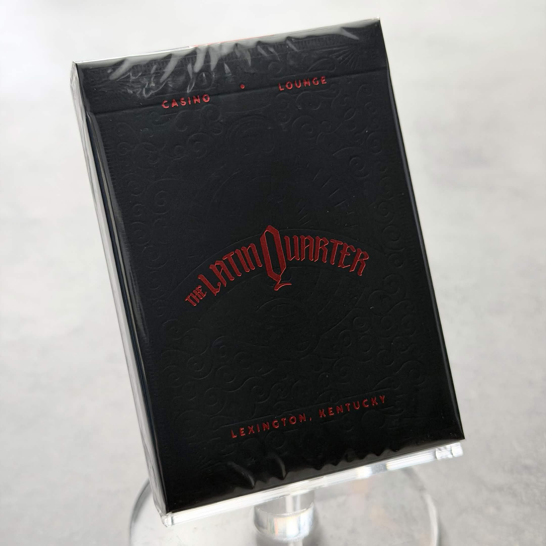 The Latin Quarter (Red Gilded, Signature Edition) Playing Cards