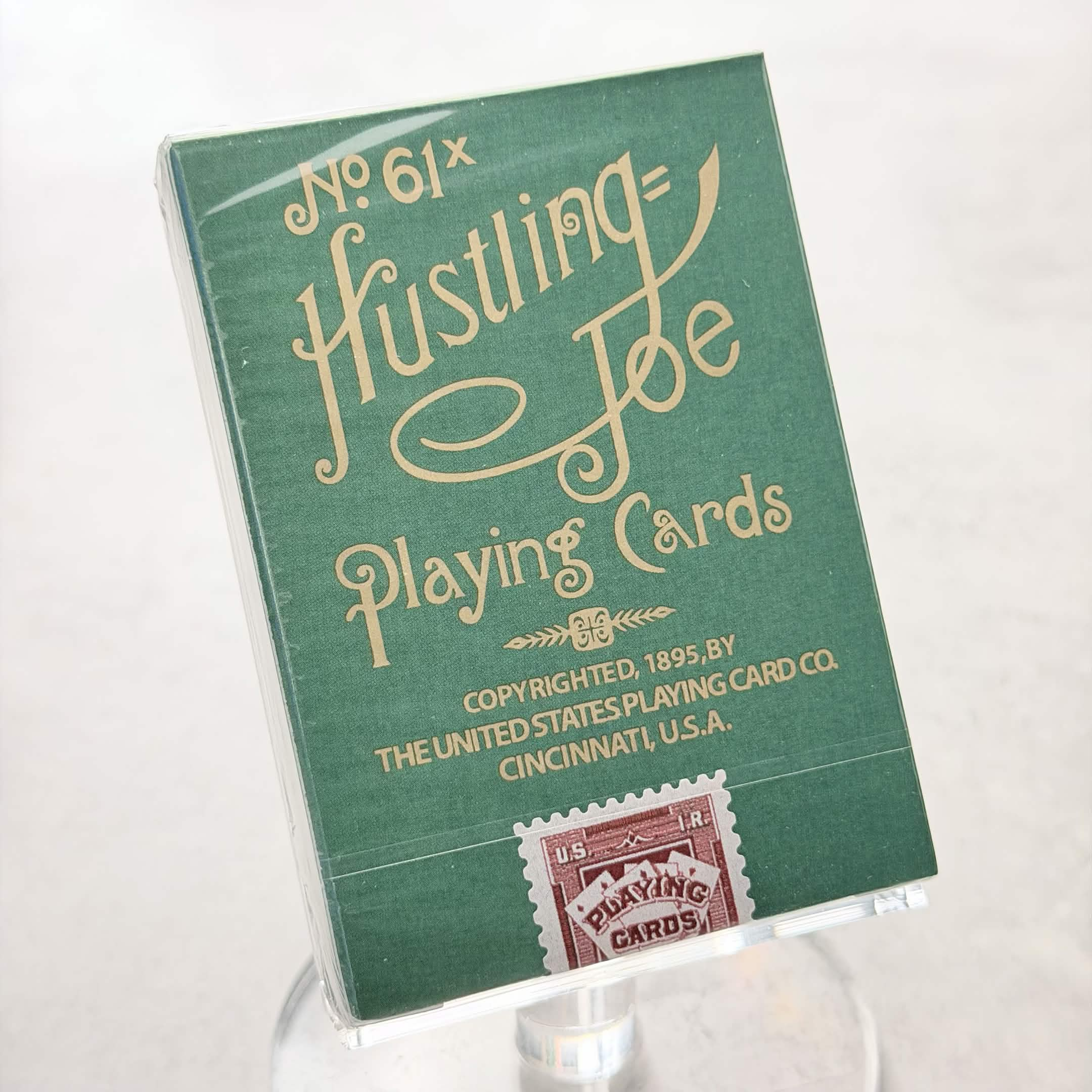 Hustling Joe No. 61 (Forest Green) Playing Cards