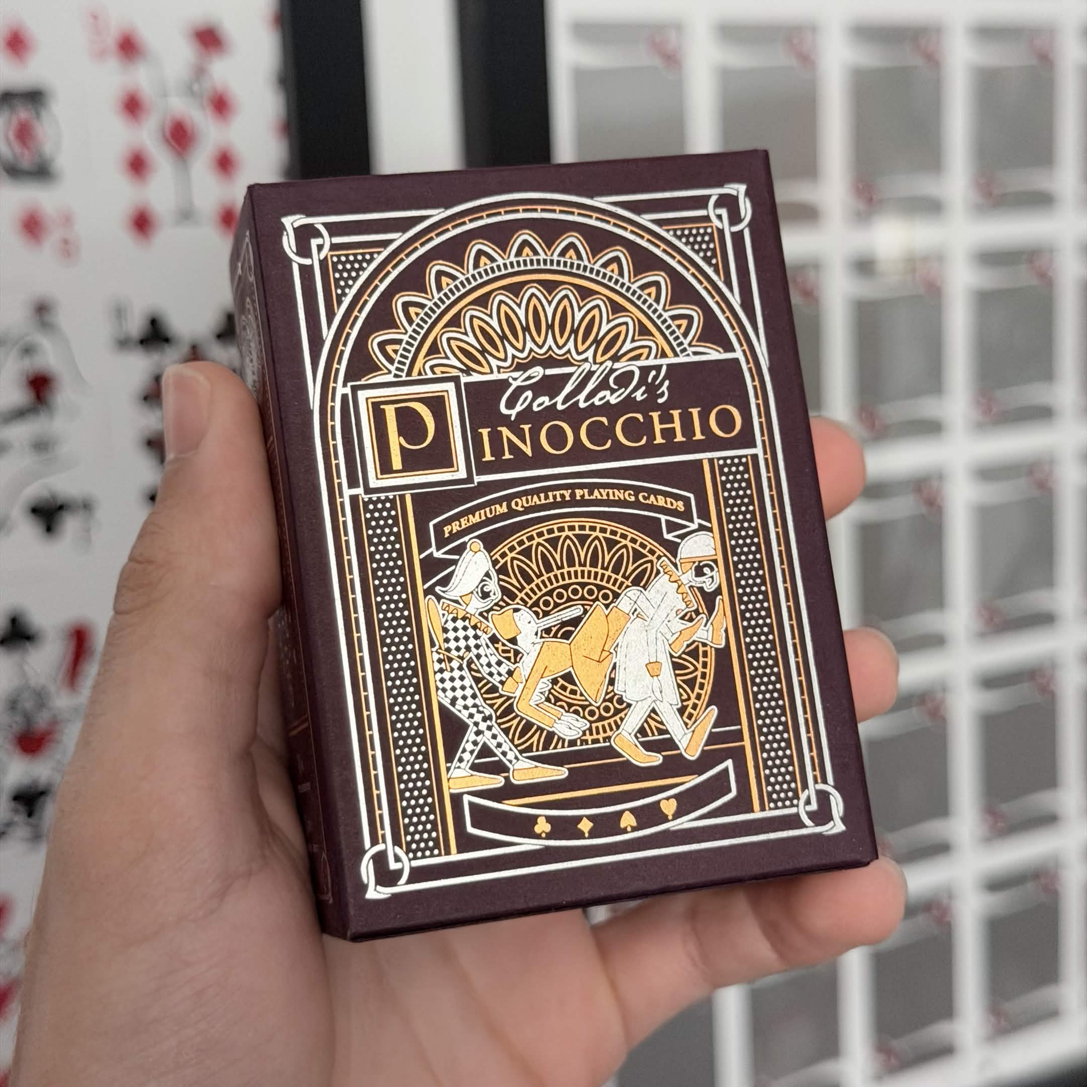 Pinocchio Collidi Playing Cards