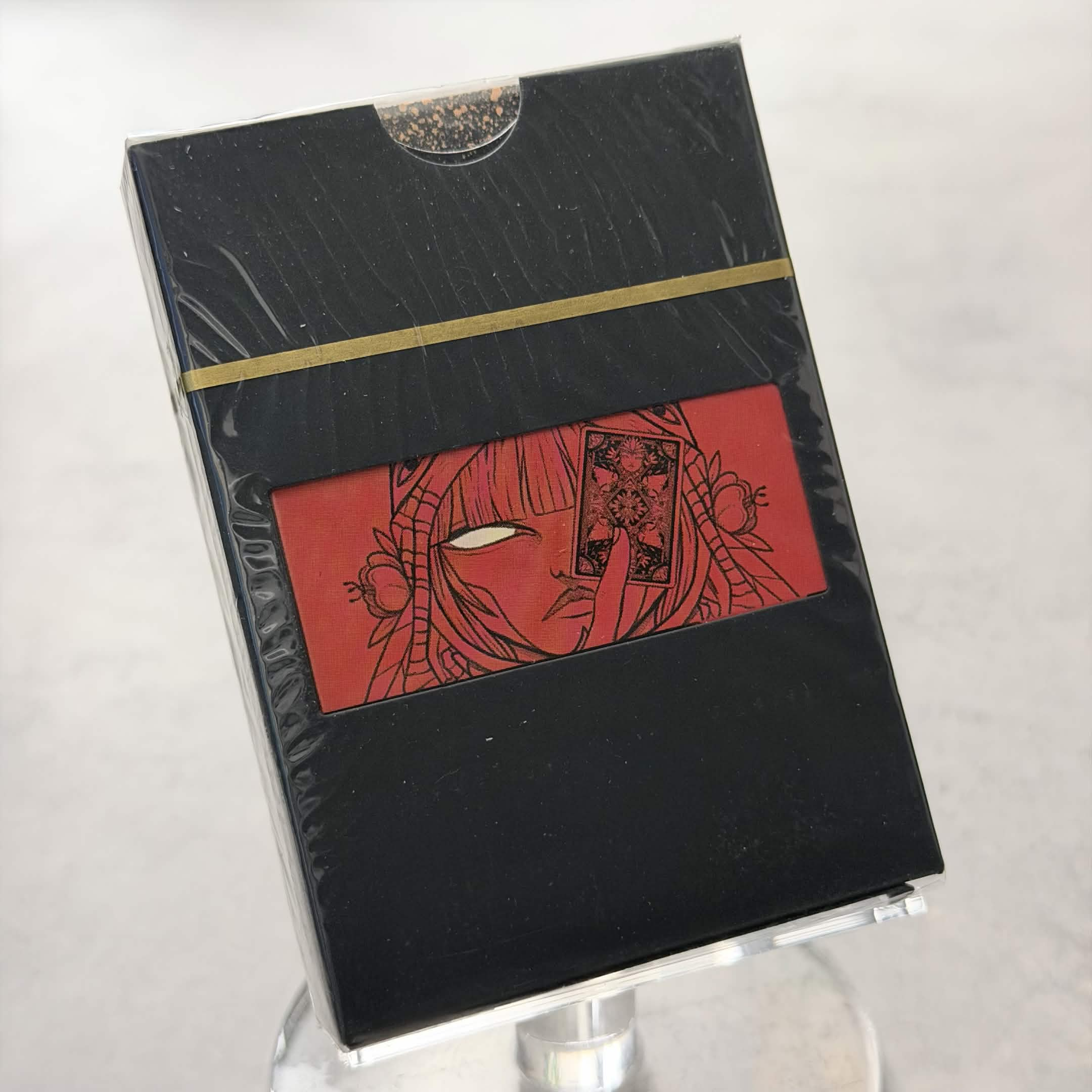 Vivid Kingdoms (Black) Playing Cards