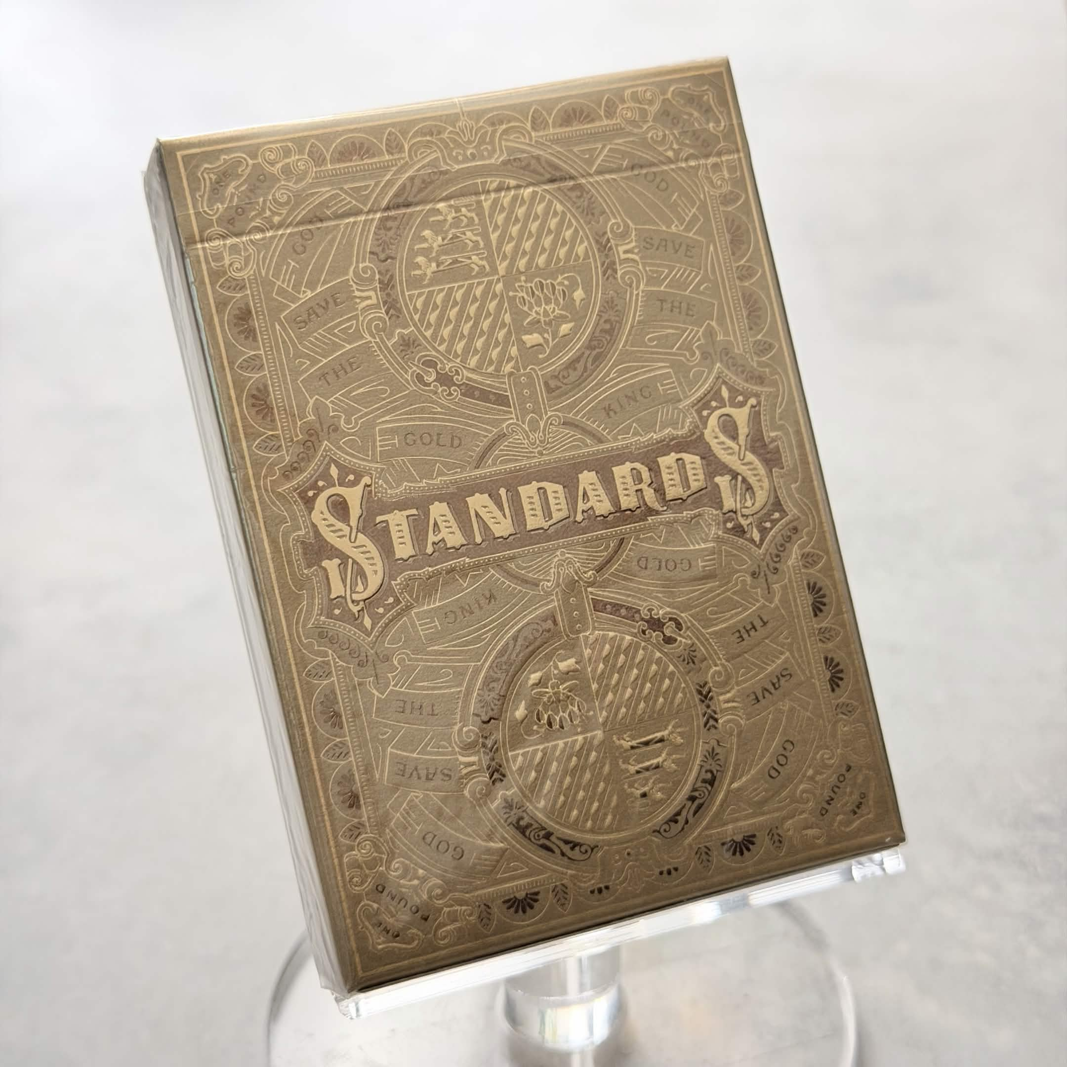 Standards (Gold) Playing Cards