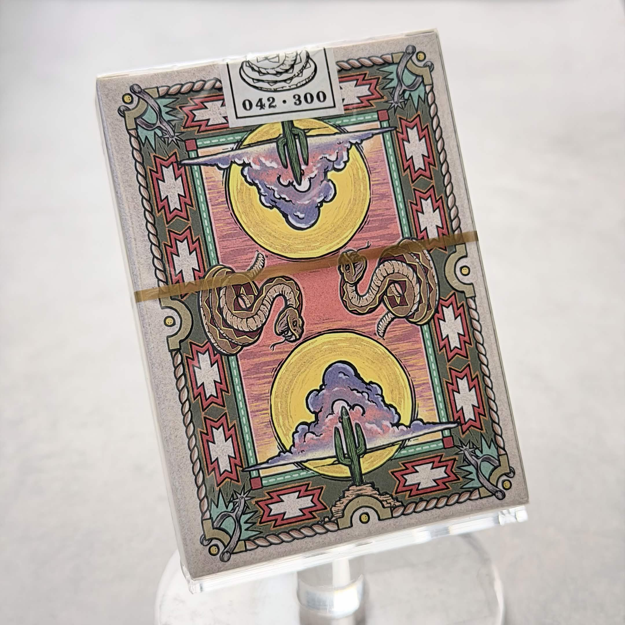 Rawhide (Gilded) Playing Cards