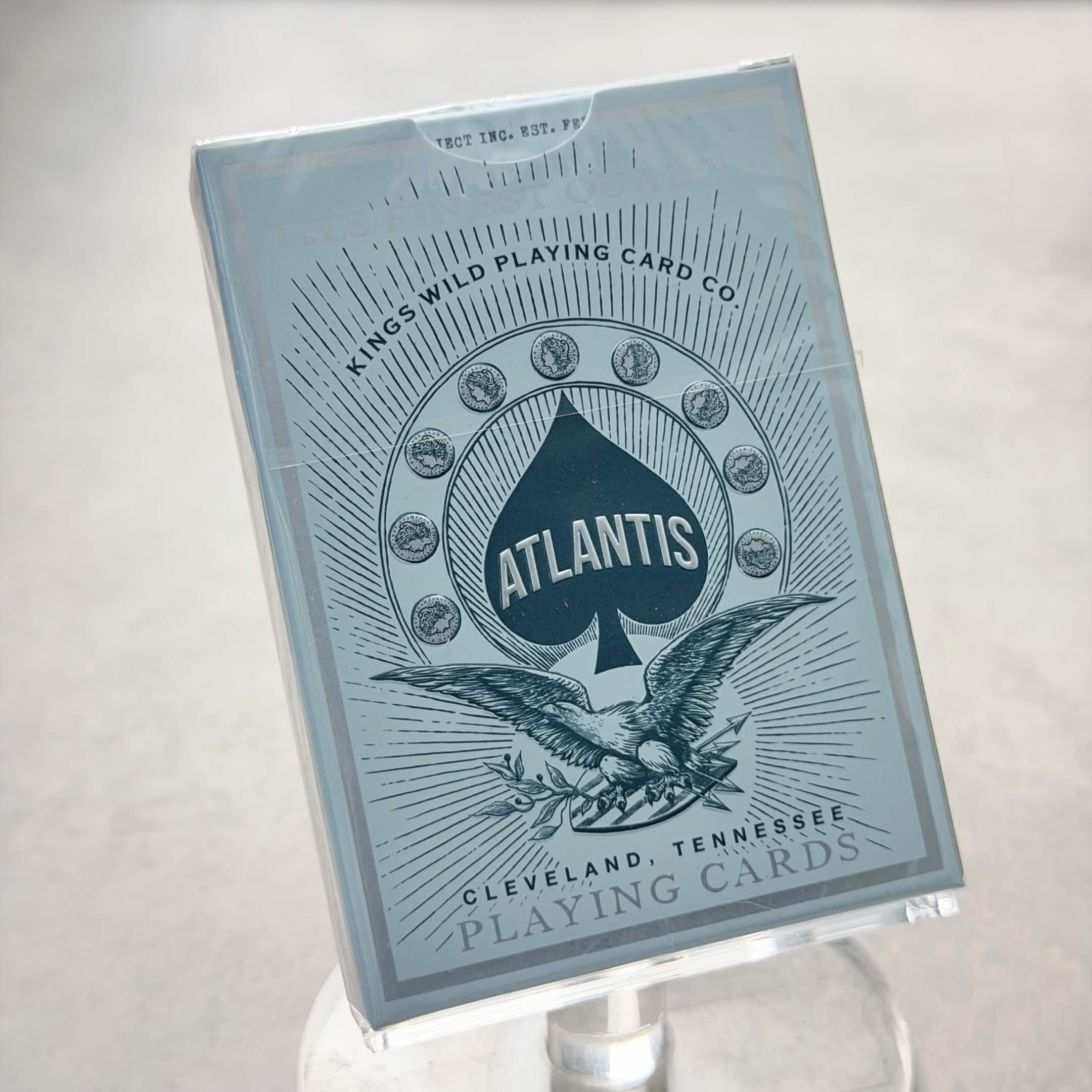 Atlantis (Gilded) Playing Cards