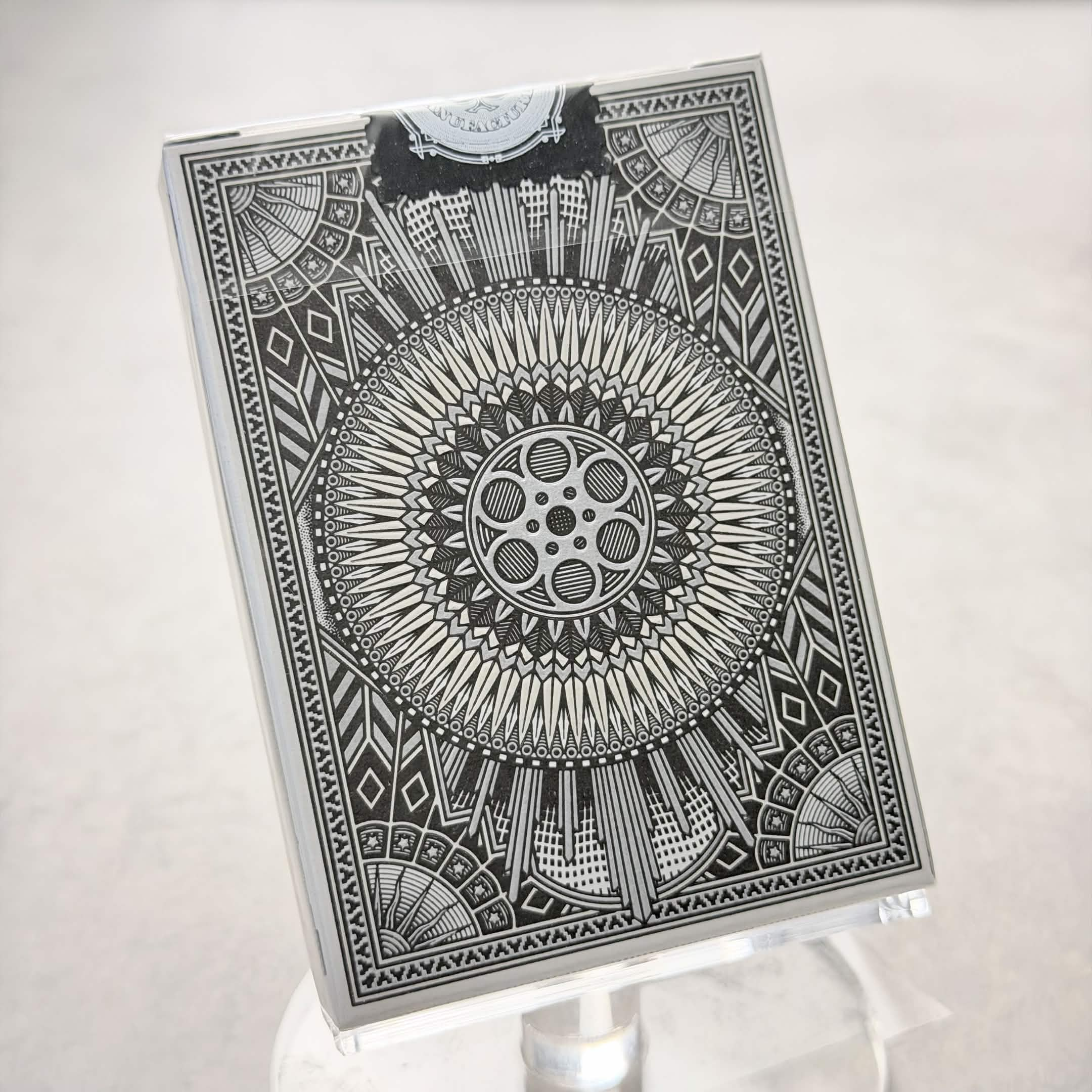 Cinematics - Silver Screen (Silverstone Gilded) Playing Cards