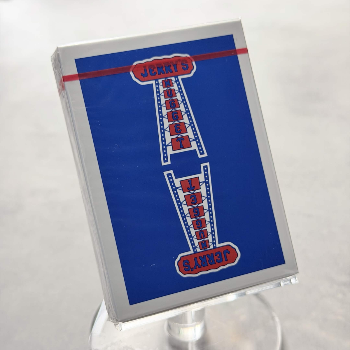 Jerry's Nugget - Modern Feel (Blue) Playing Cards
